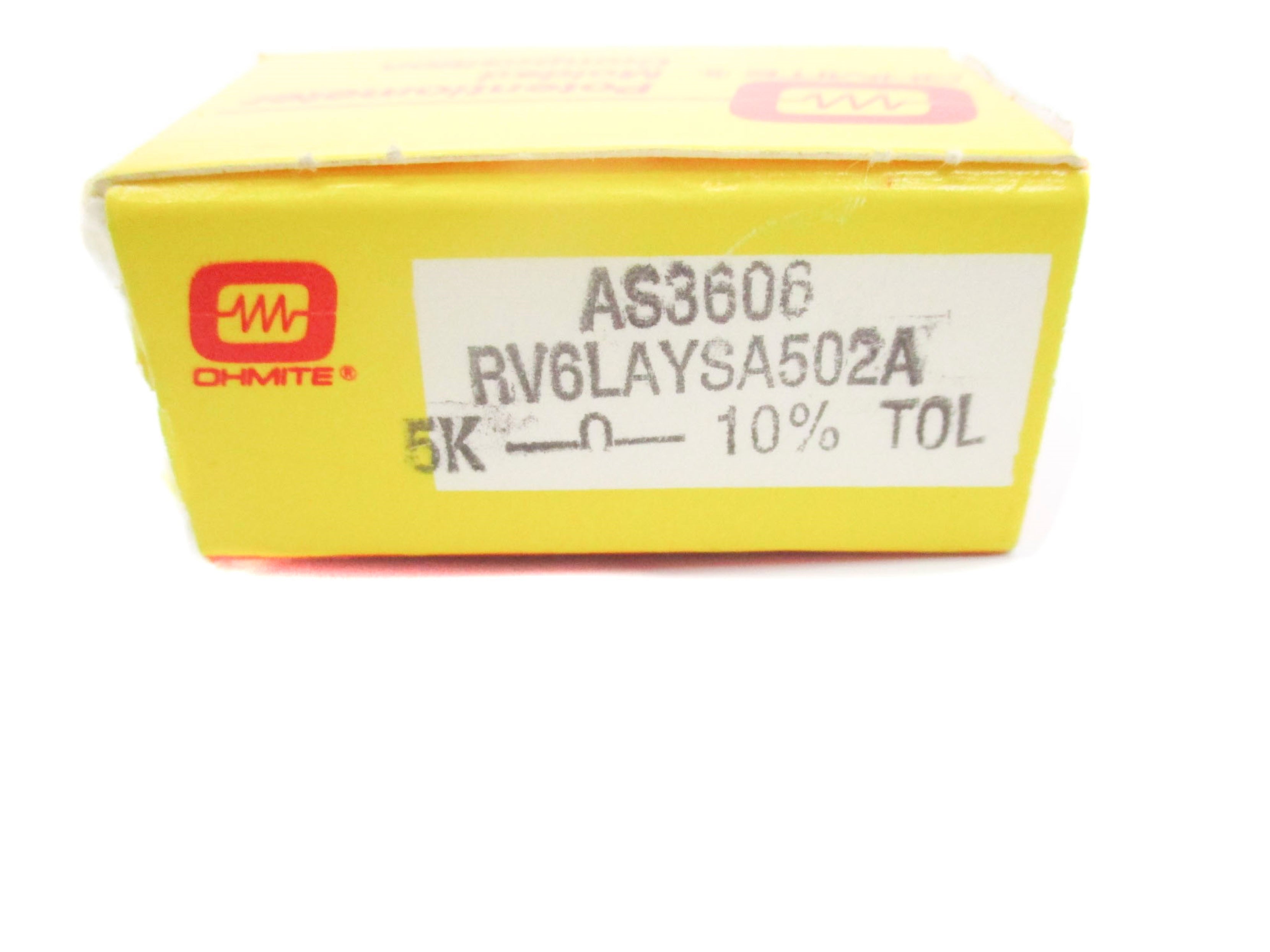 OHMITE RV6LAYSA502A NSMP
