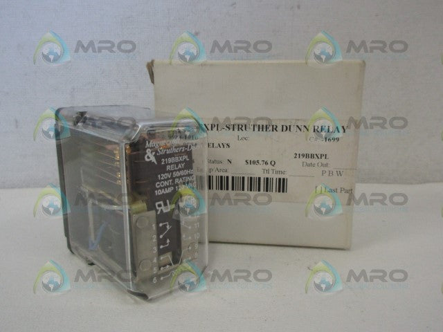 STRUTHERS-DUNN 219BBXPL-120V RELAY COIL *NEW IN BOX*