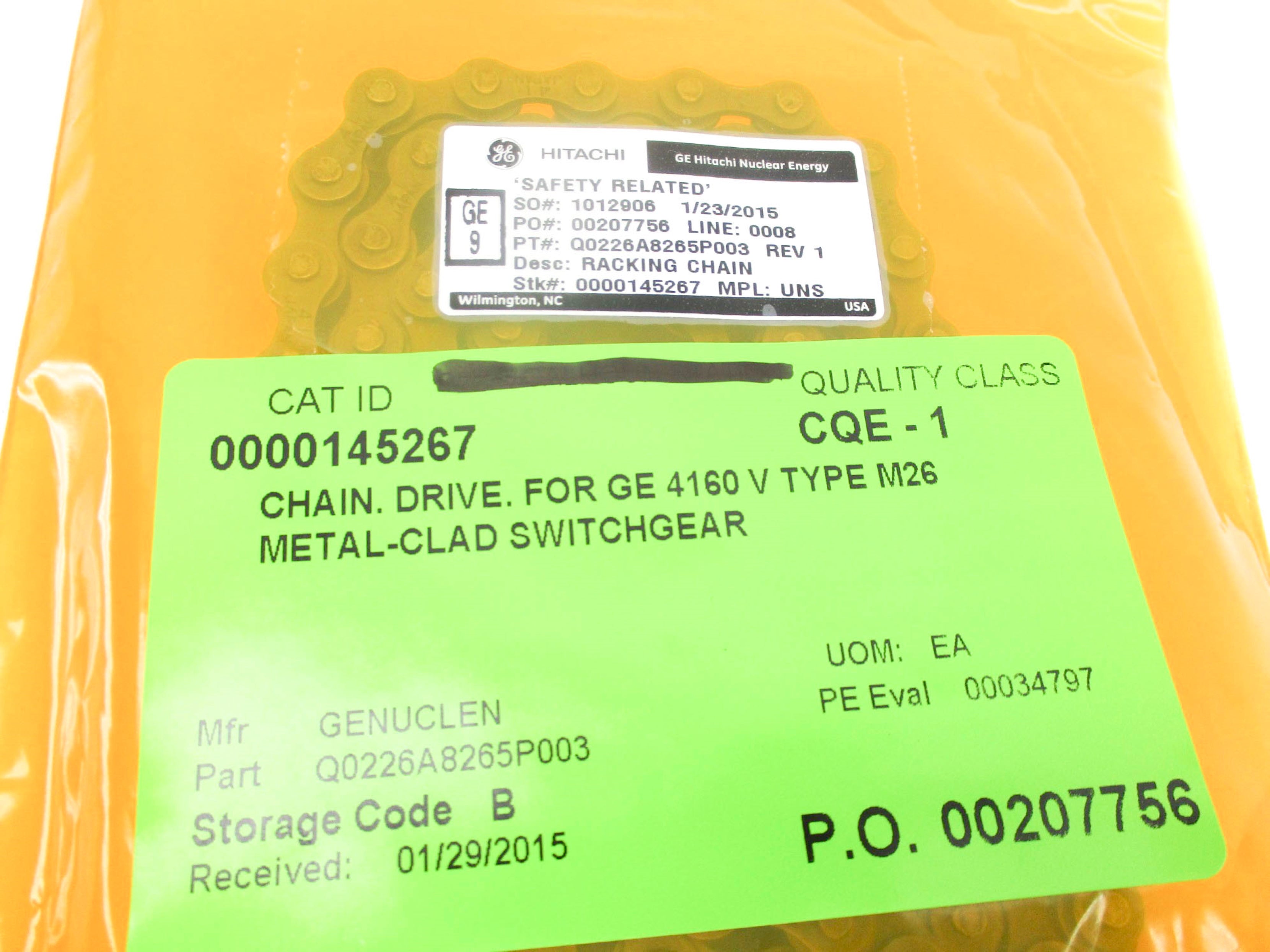 GENERAL ELECTRIC Q0226A8265P003 NSMP