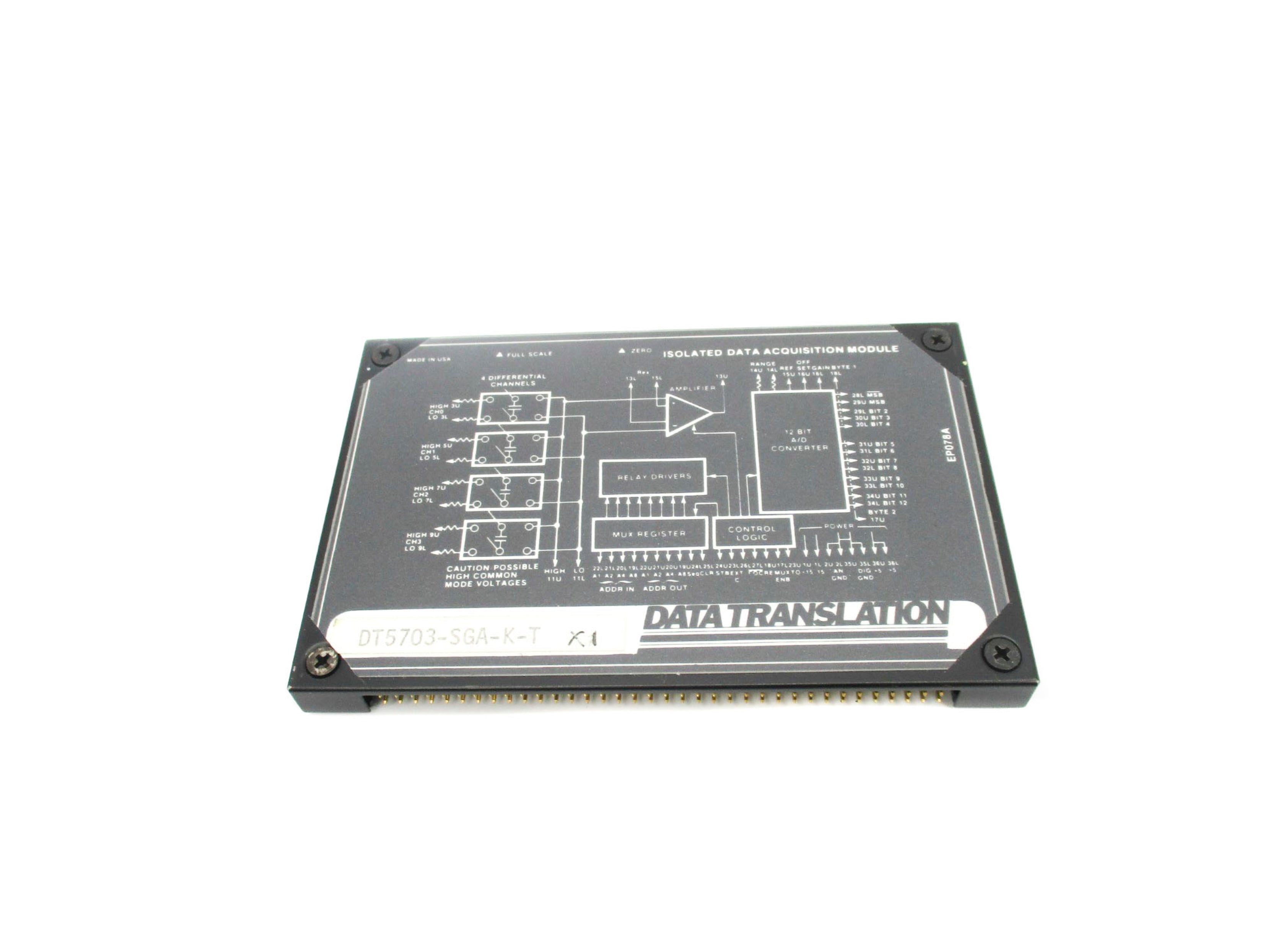 DATA TRANSLATION DT5703-SGA-K-T NSNP