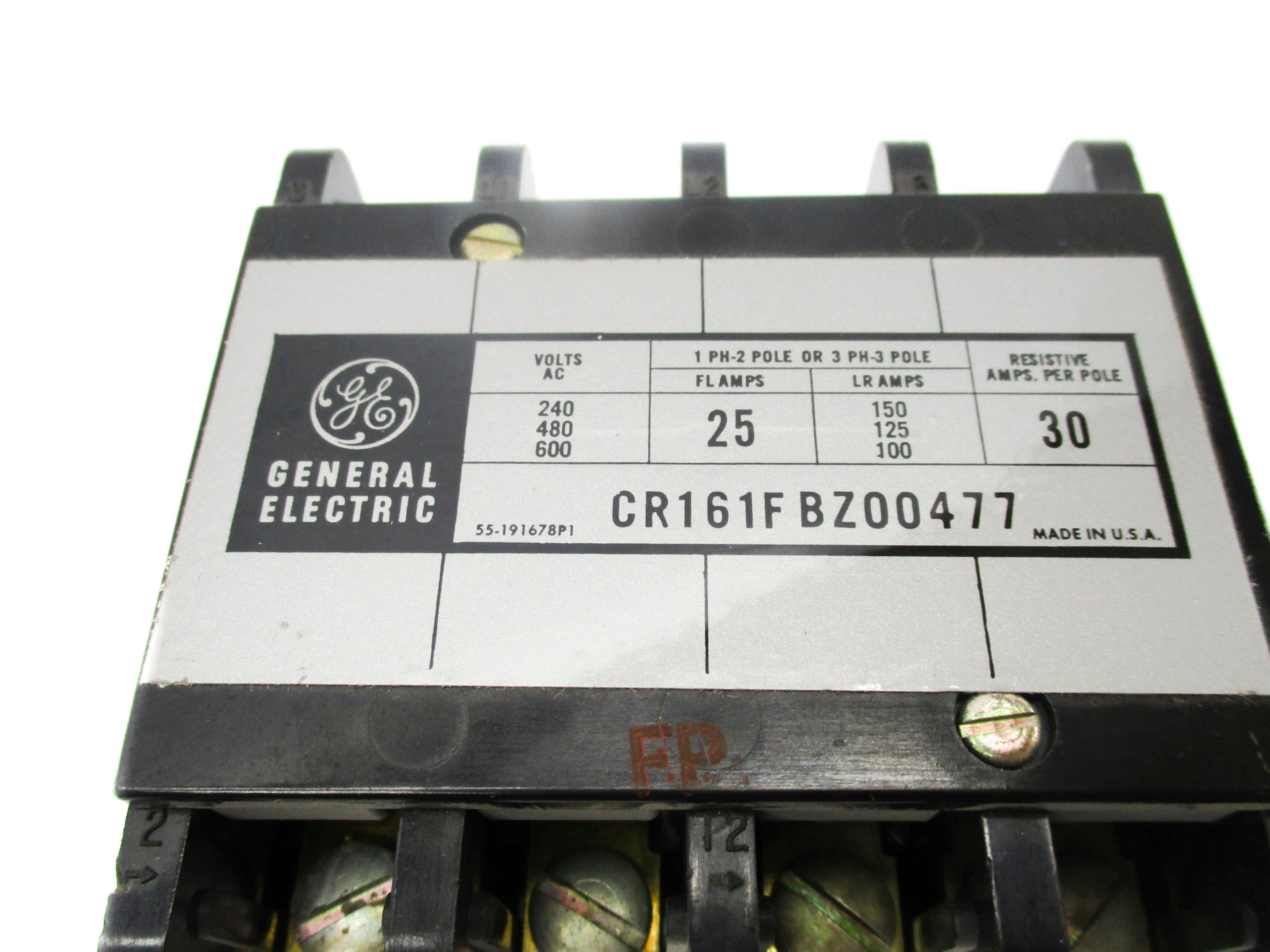 GENERAL ELECTRIC CR161FBZ00477 NSNP