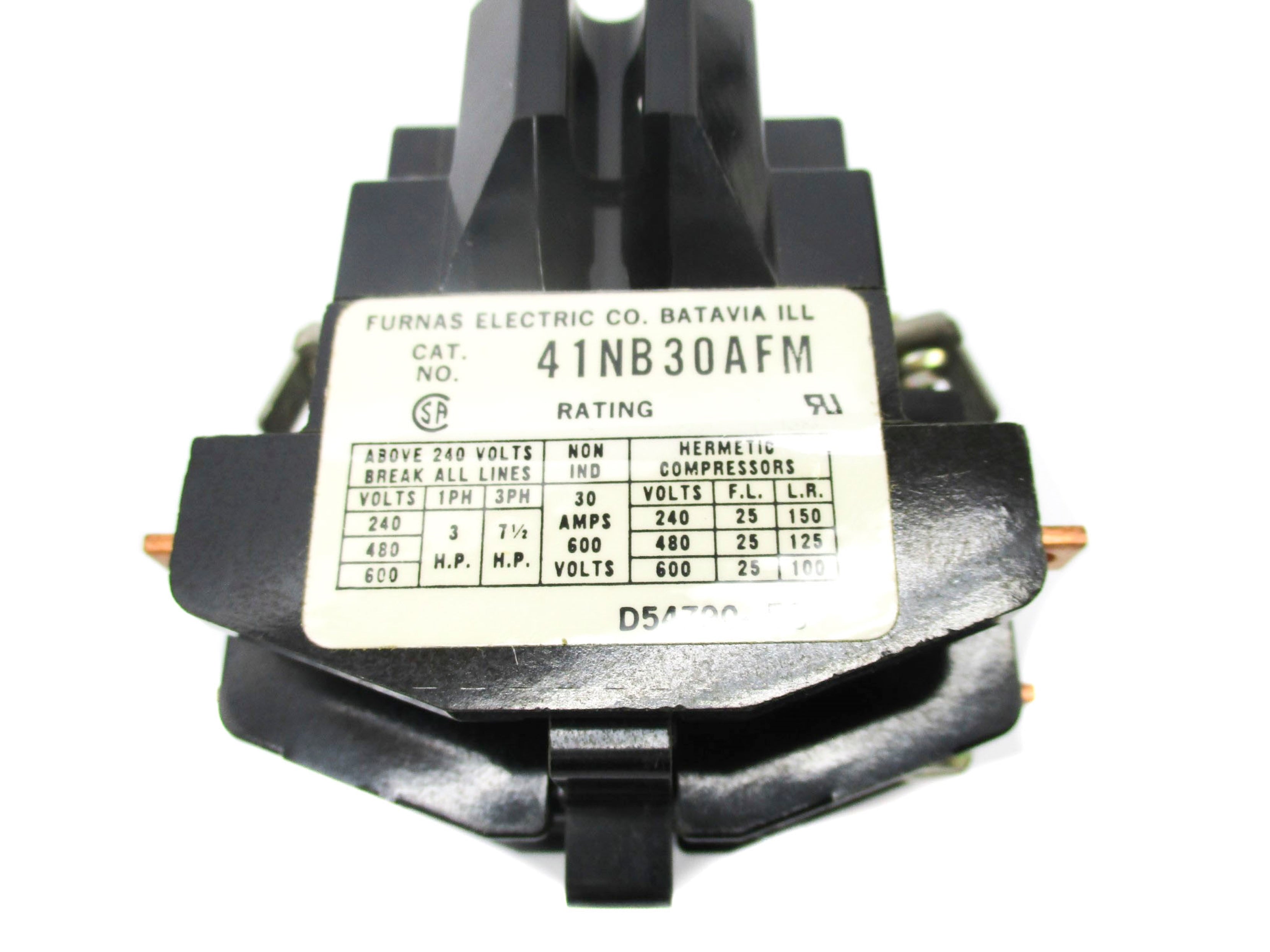 FURNAS ELECTRIC 41NB30AFM 110/120V NSNP