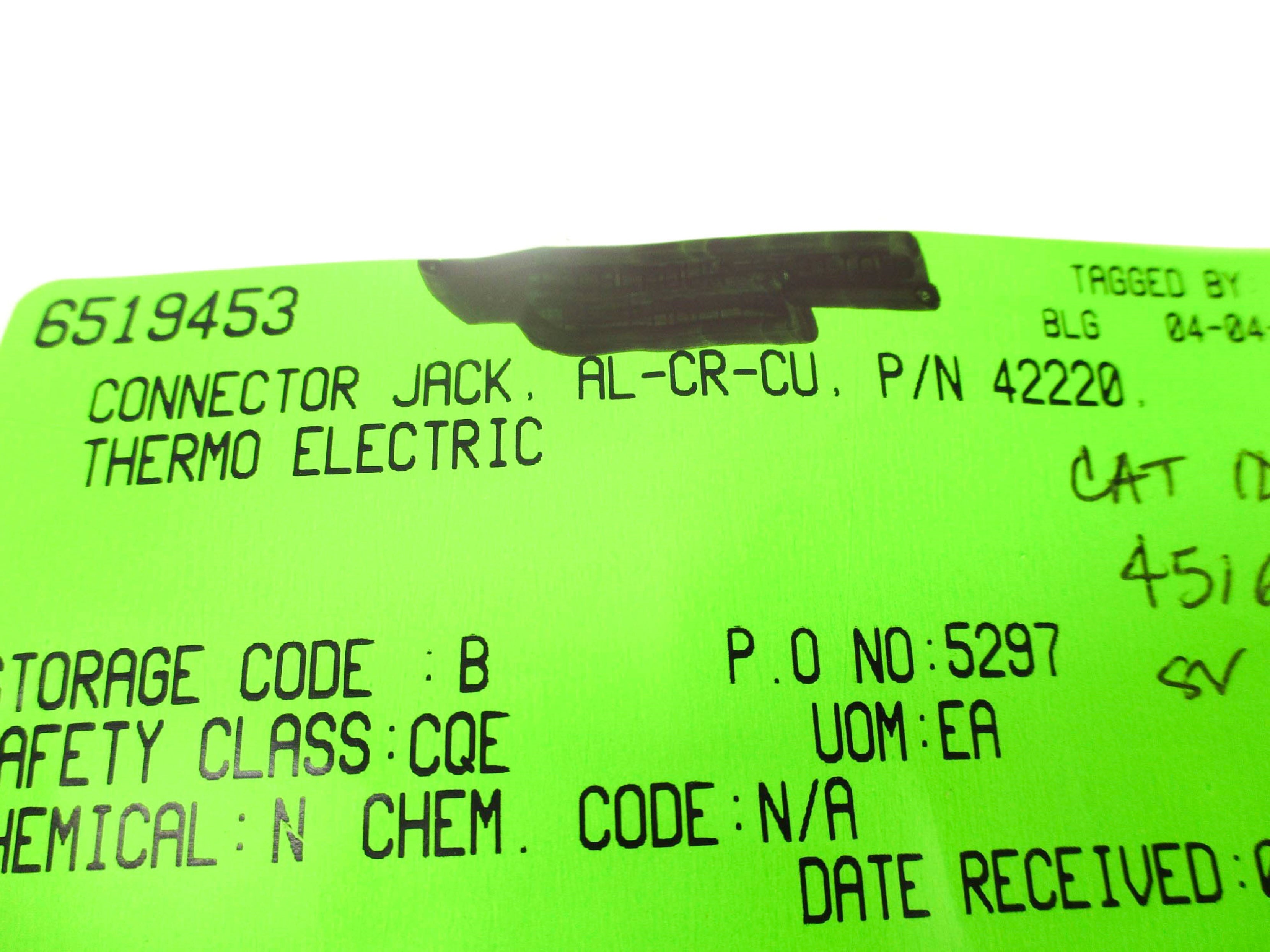 THERMO ELECTRIC 42220 (AS PICTURED) NSNP