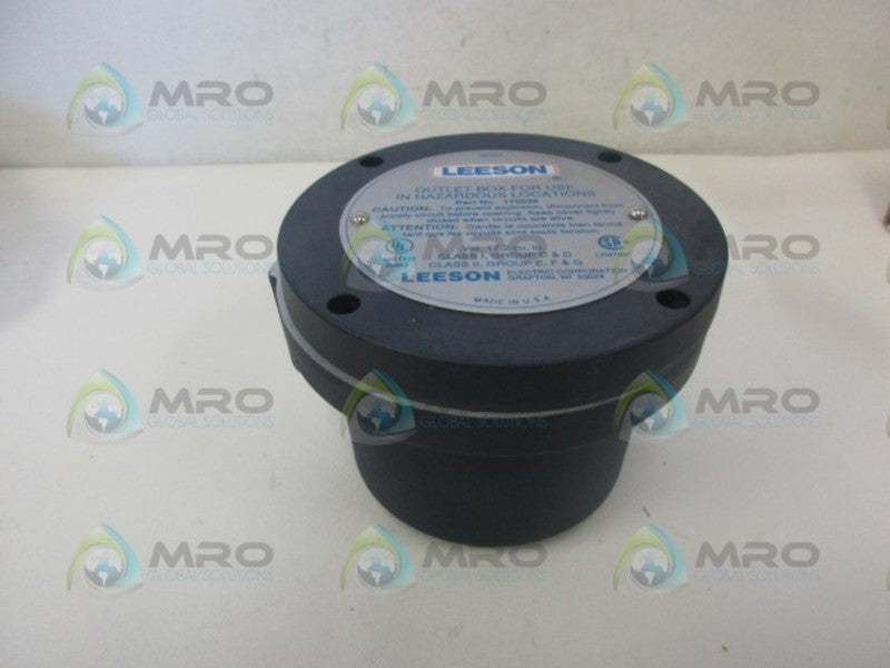 LEESON 175026 EXPLOSION PROOF BOX *NEW IN BOX*