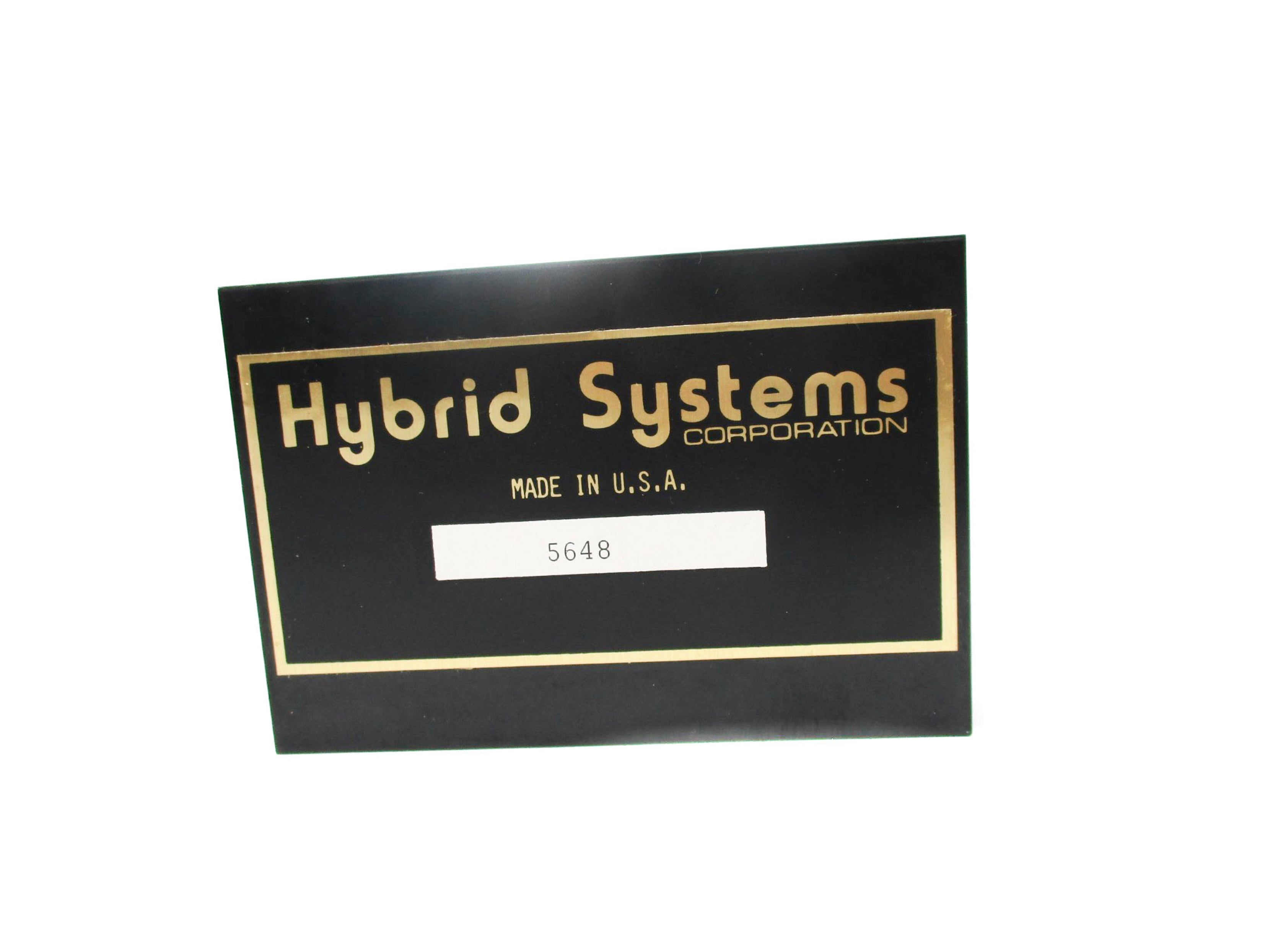 HYBRID SYTEMS 5648 NSNP