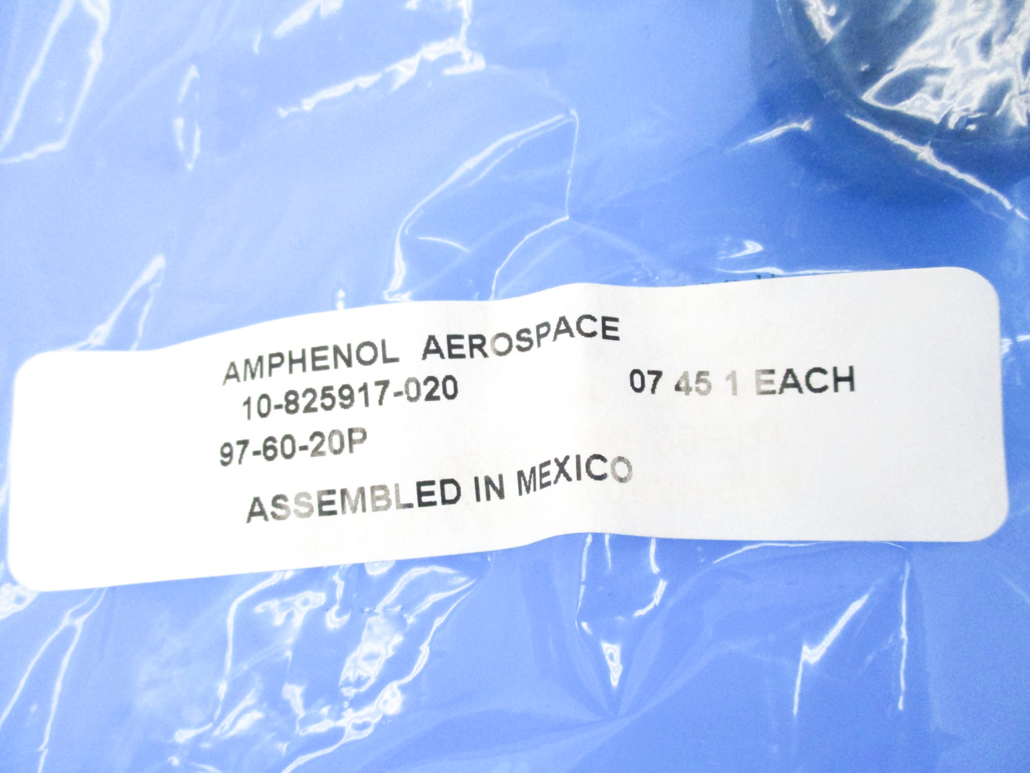 AMPHENOL 10-825917-020 NSMP