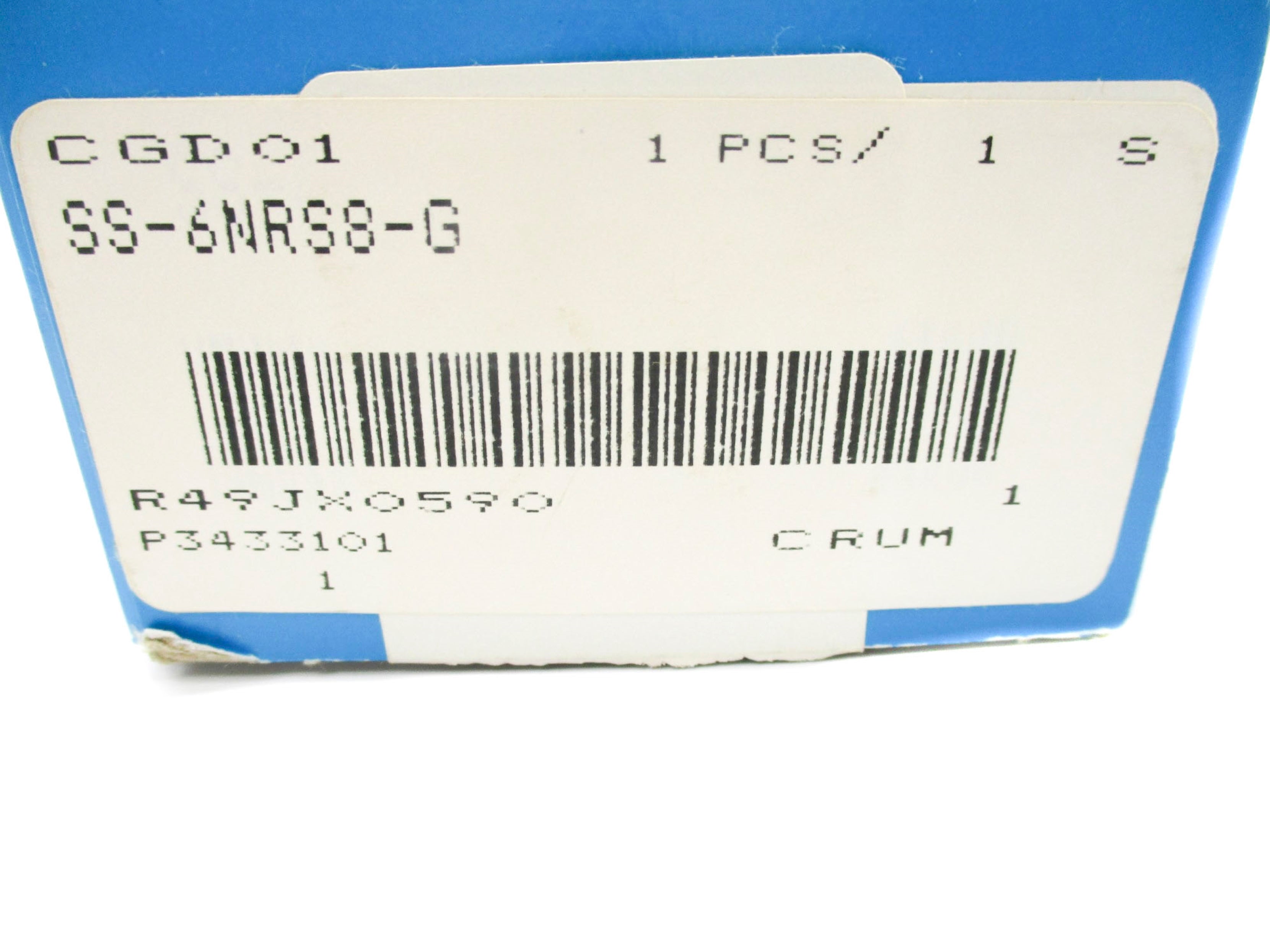 SWAGELOK SS-6NRS8-G 6000PSI NSMP