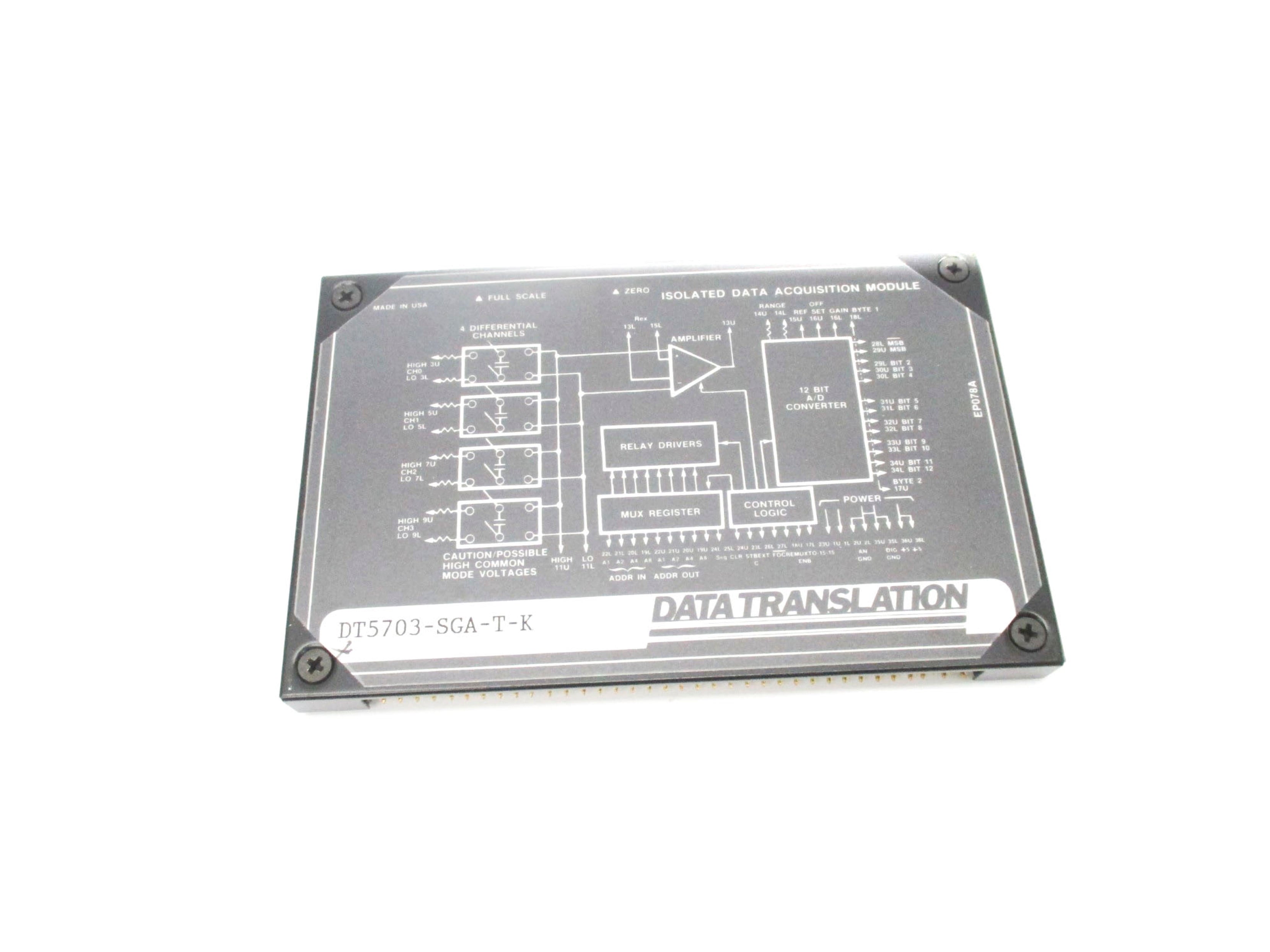 DATA TRANSLATION DT5703-SGA-T-K NSNP