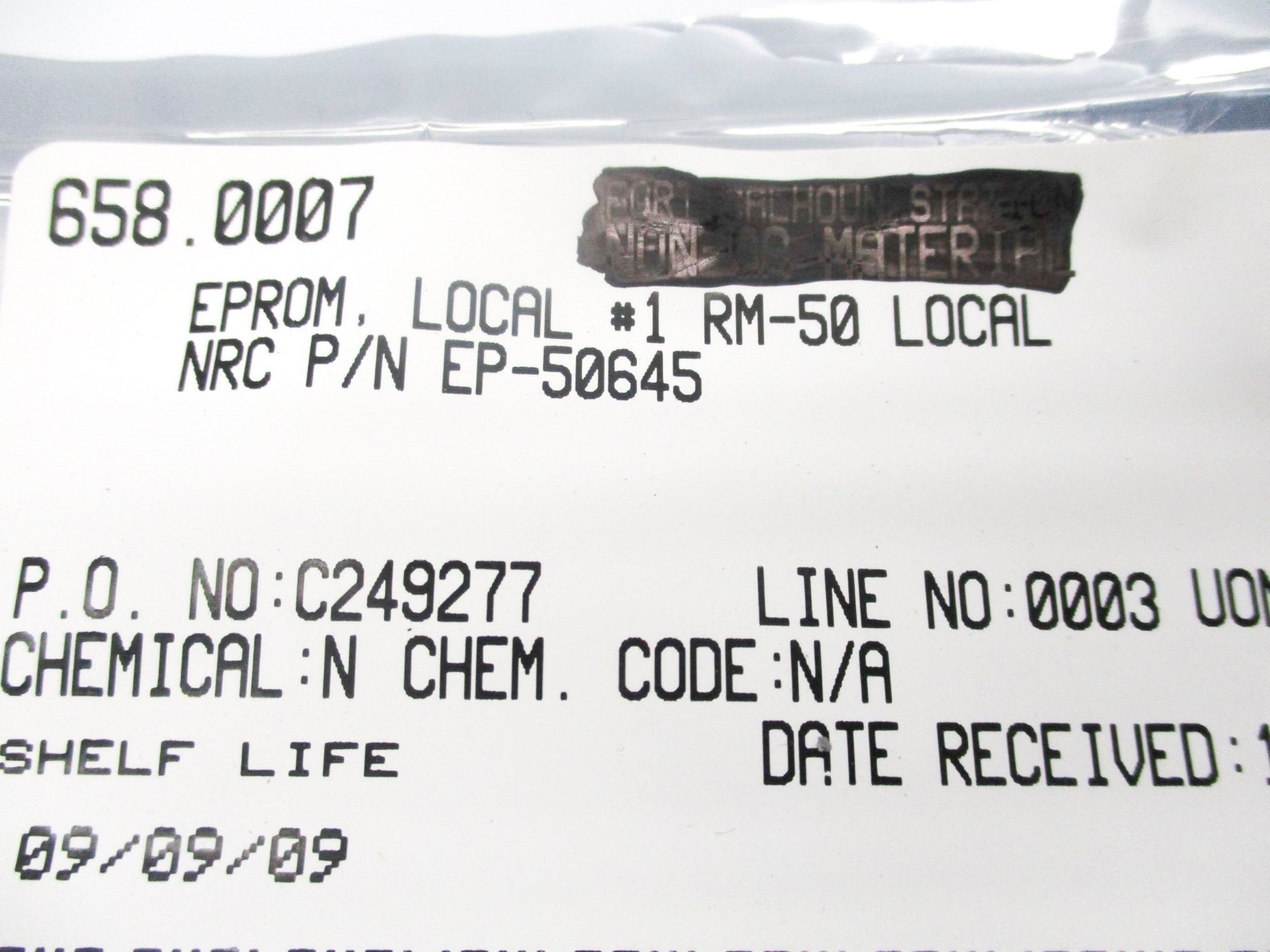 EPROM EP-50645 NSNP