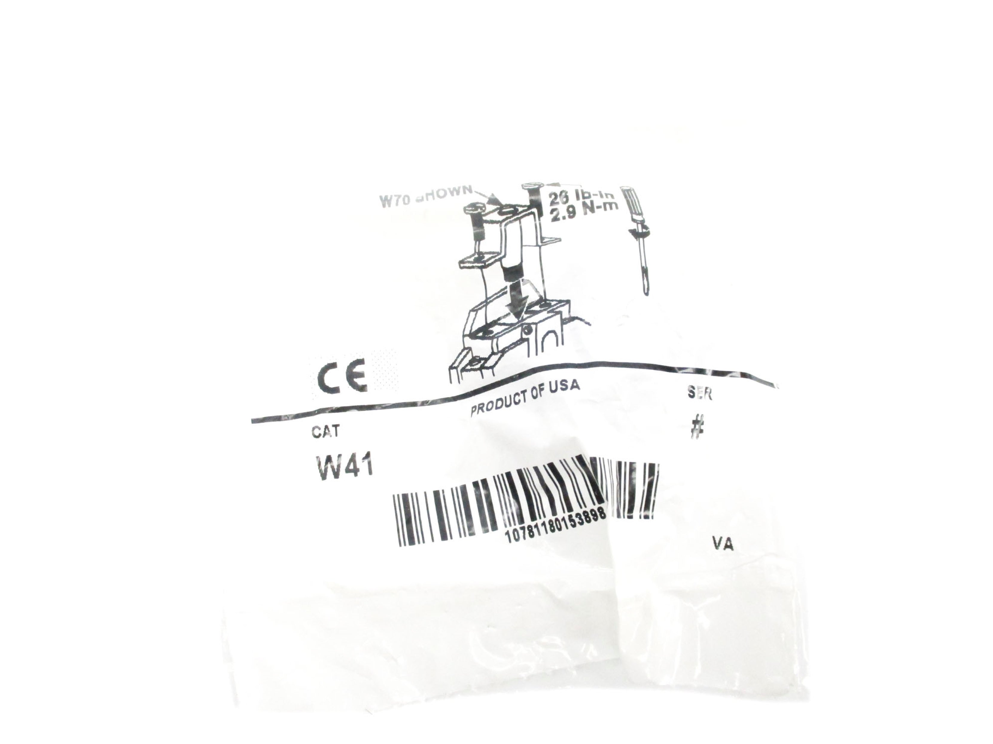 ALLEN BRADLEY W41 SER. # NSMP