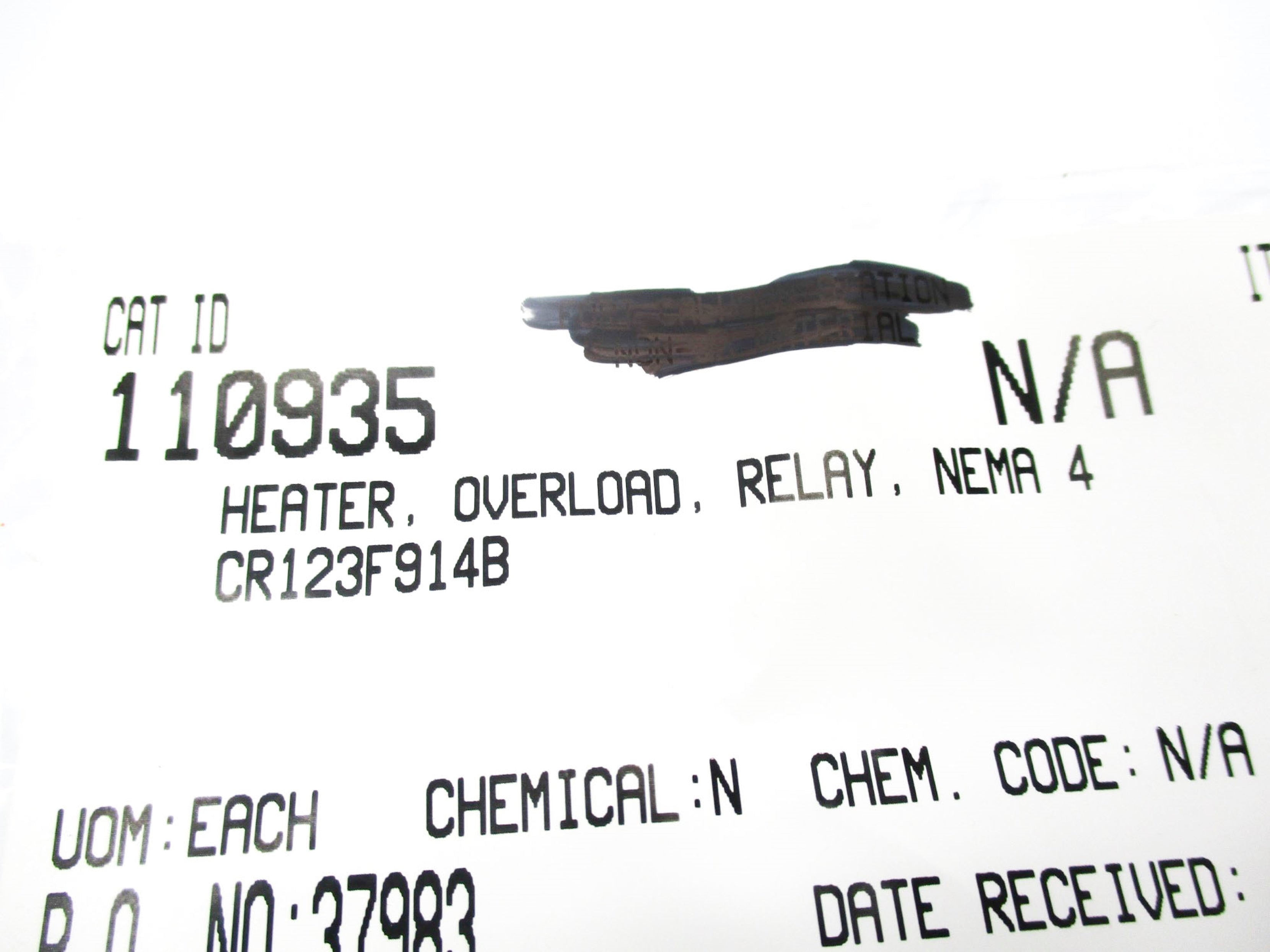 GENERAL ELECTRIC CR123F914B NSNP