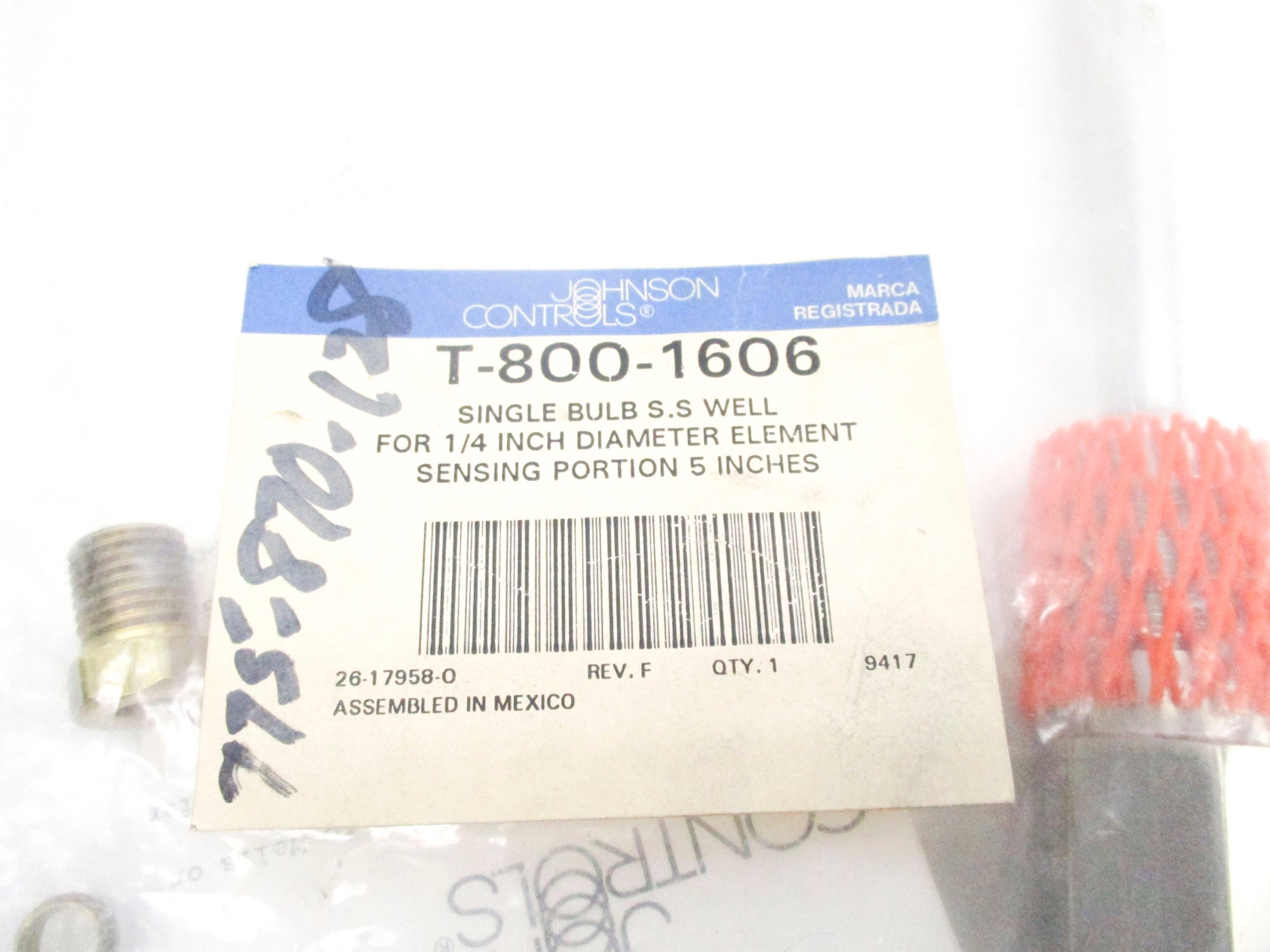 JOHNSON CONTROLS T-800-1606 NSMP