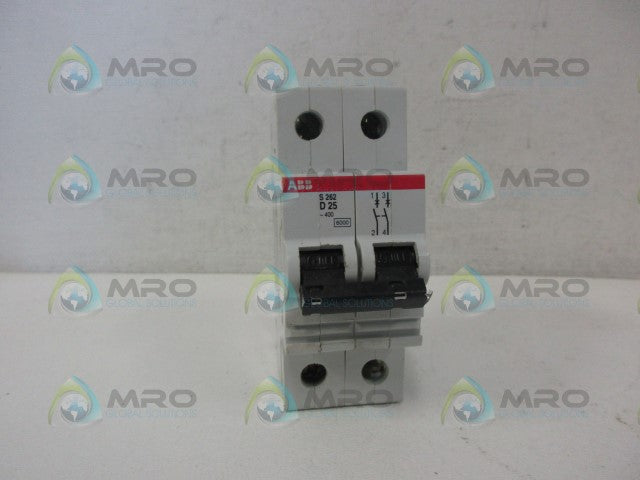 ABB S262-D25 CIRCUIT BREAKER 25A *NEW IN BOX*