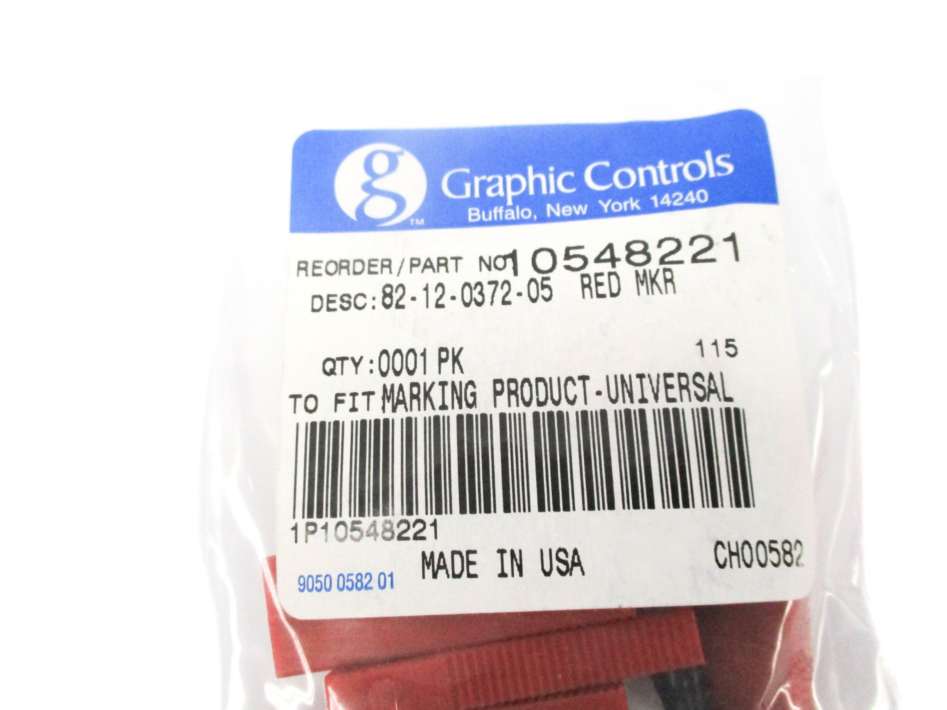 GRAPHIC CONTROLS 10548221 (PKG OF 5) NSMP