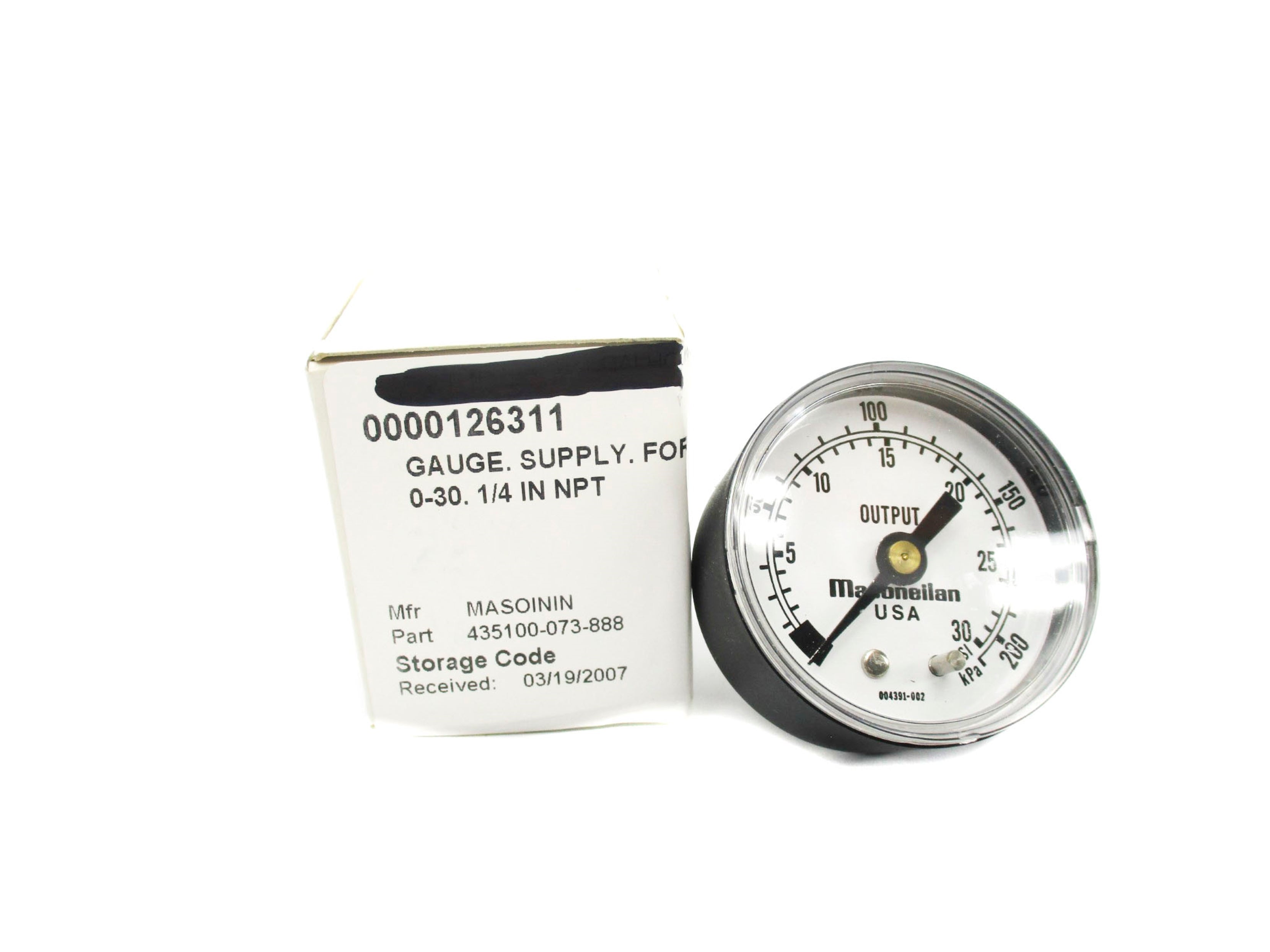 MASONEILAN 435100-073-888 0-30PSI NSMP