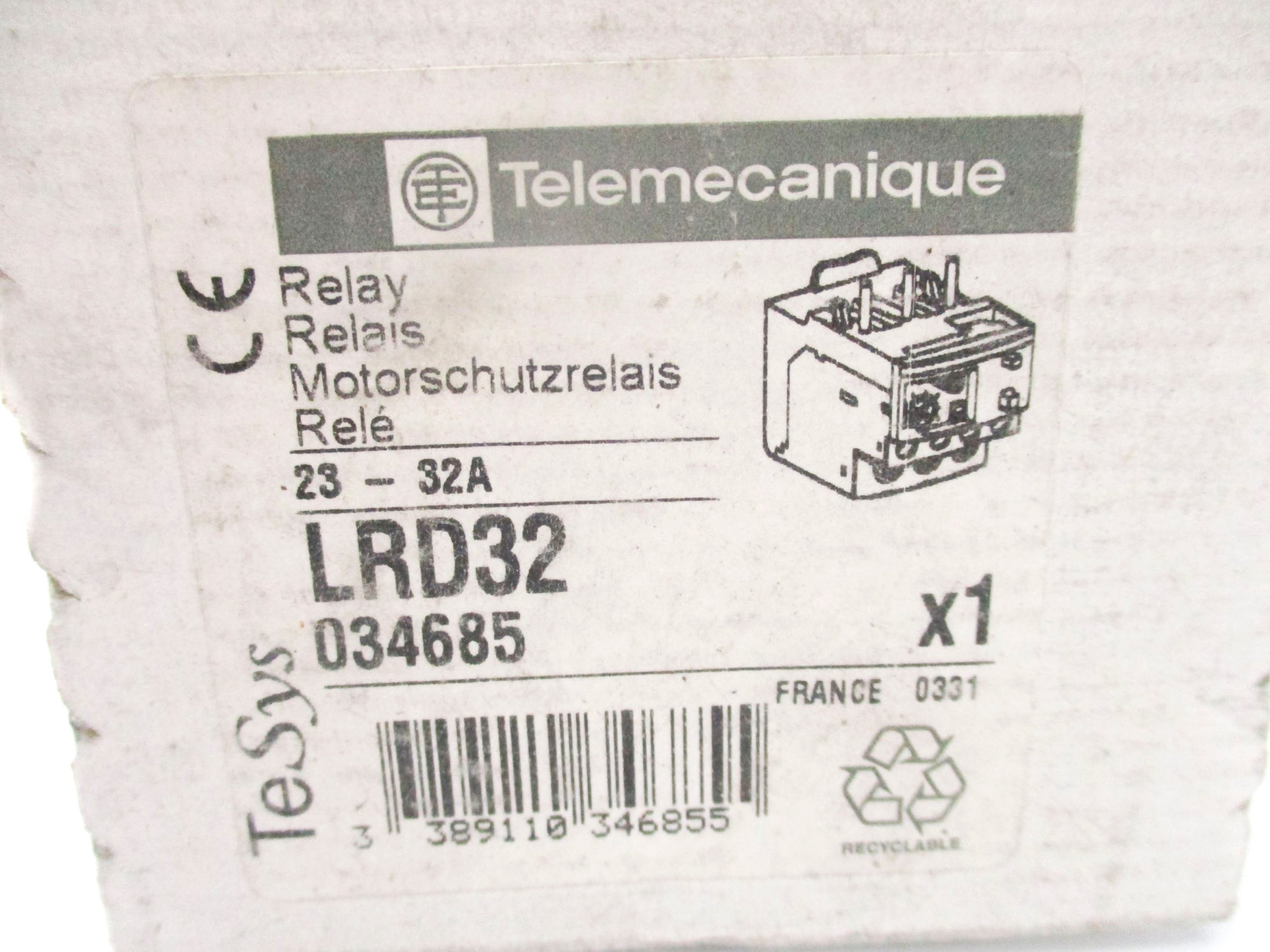 TELEMECANIQUE LRD32 23-32A NSFS