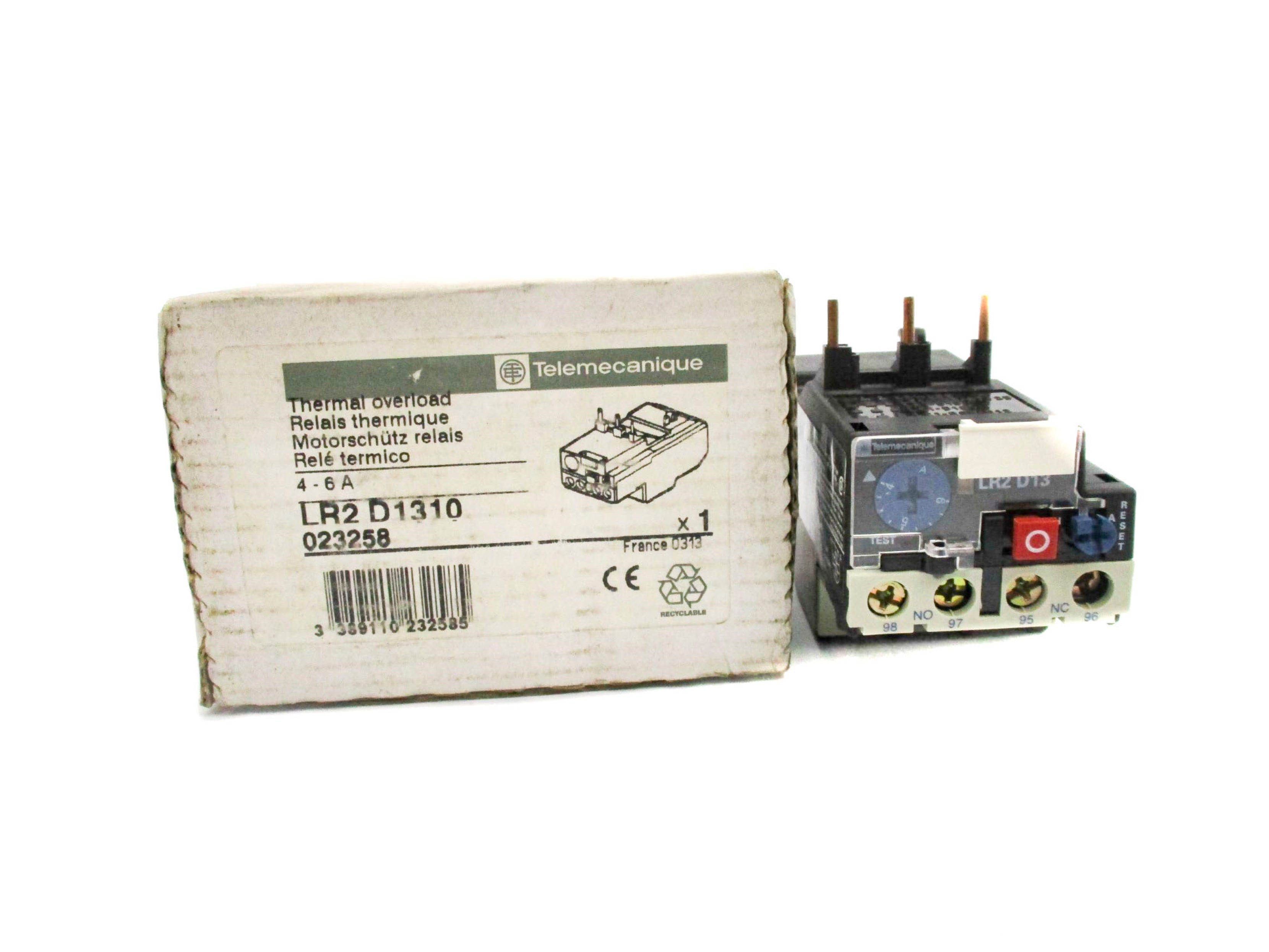 TELEMECANIQUE LR2D1310 750V 4-6A NSMP