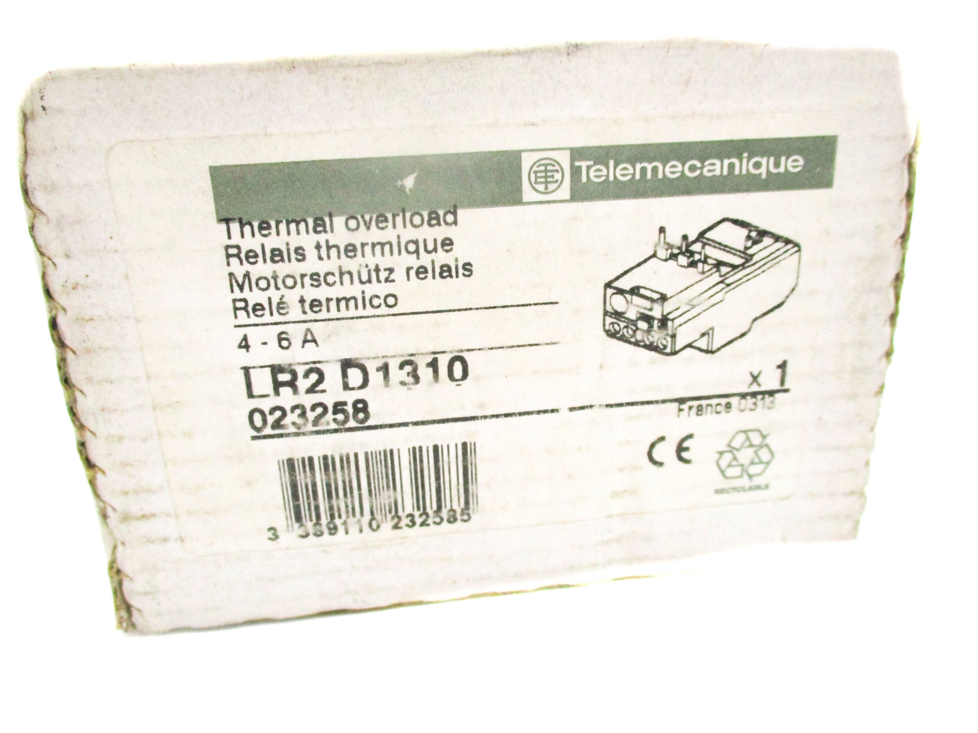 TELEMECANIQUE LR2D1310 750V 4-6A NSMP