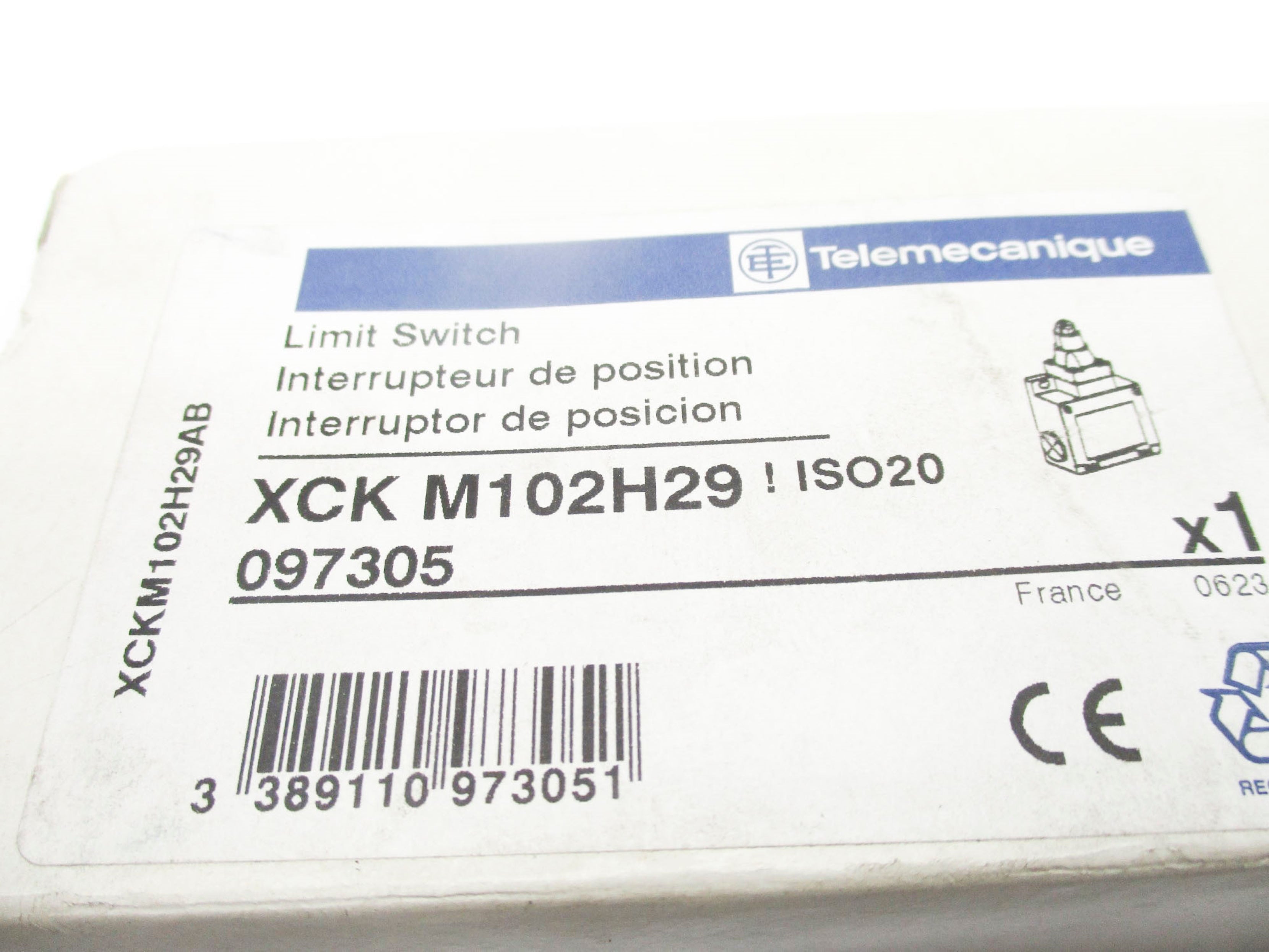 TELEMECANIQUE XCKM102H29 (AS PICTURED) NSMP
