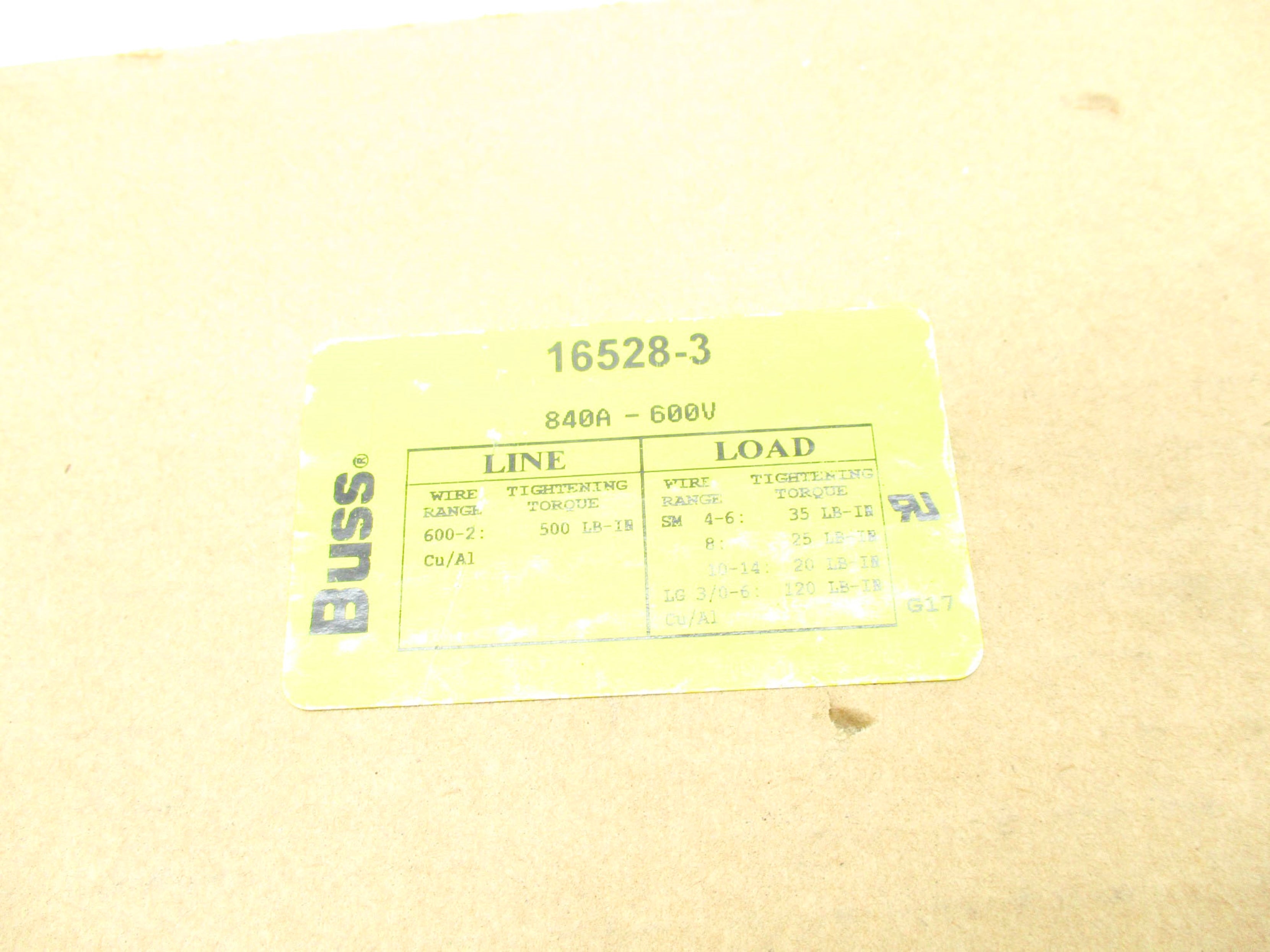 BUSS 16528-3 NSMP