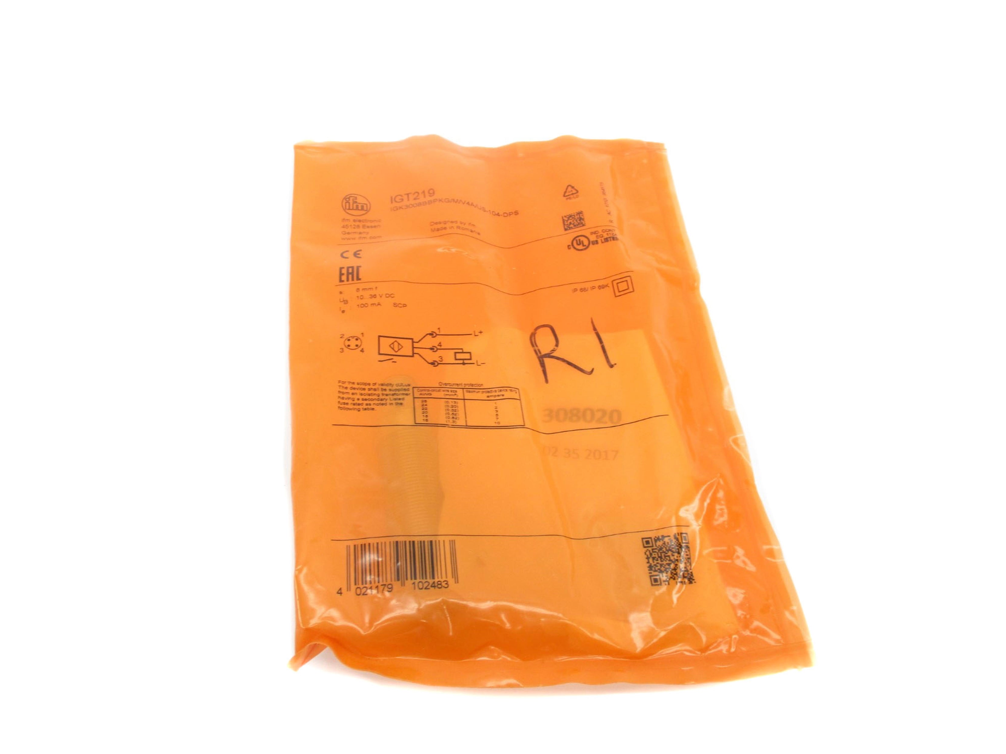 IFM EFECTOR IGT219 NSMP