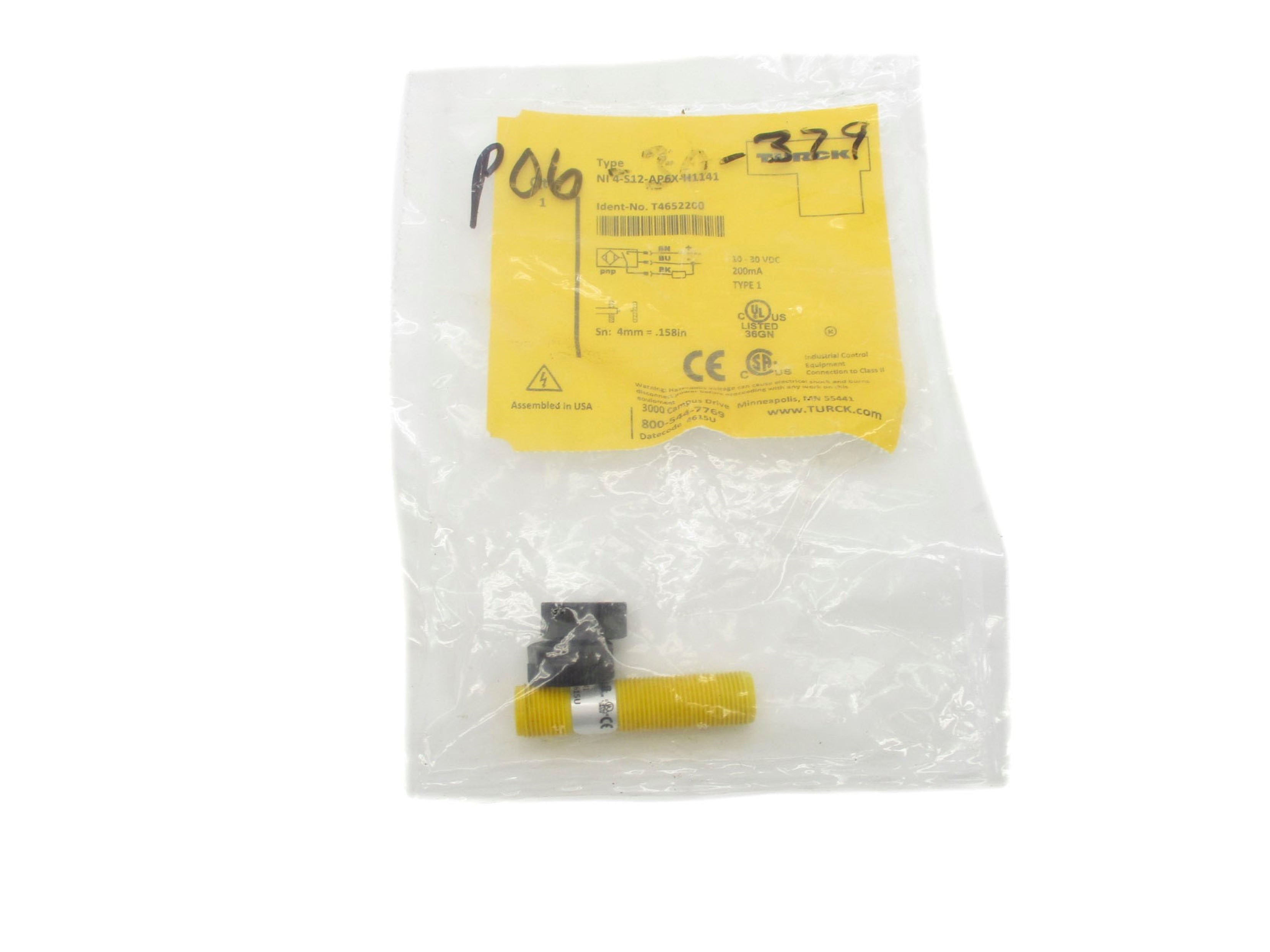 TURCK NI4-S12-AP6X-H1141 NSMP