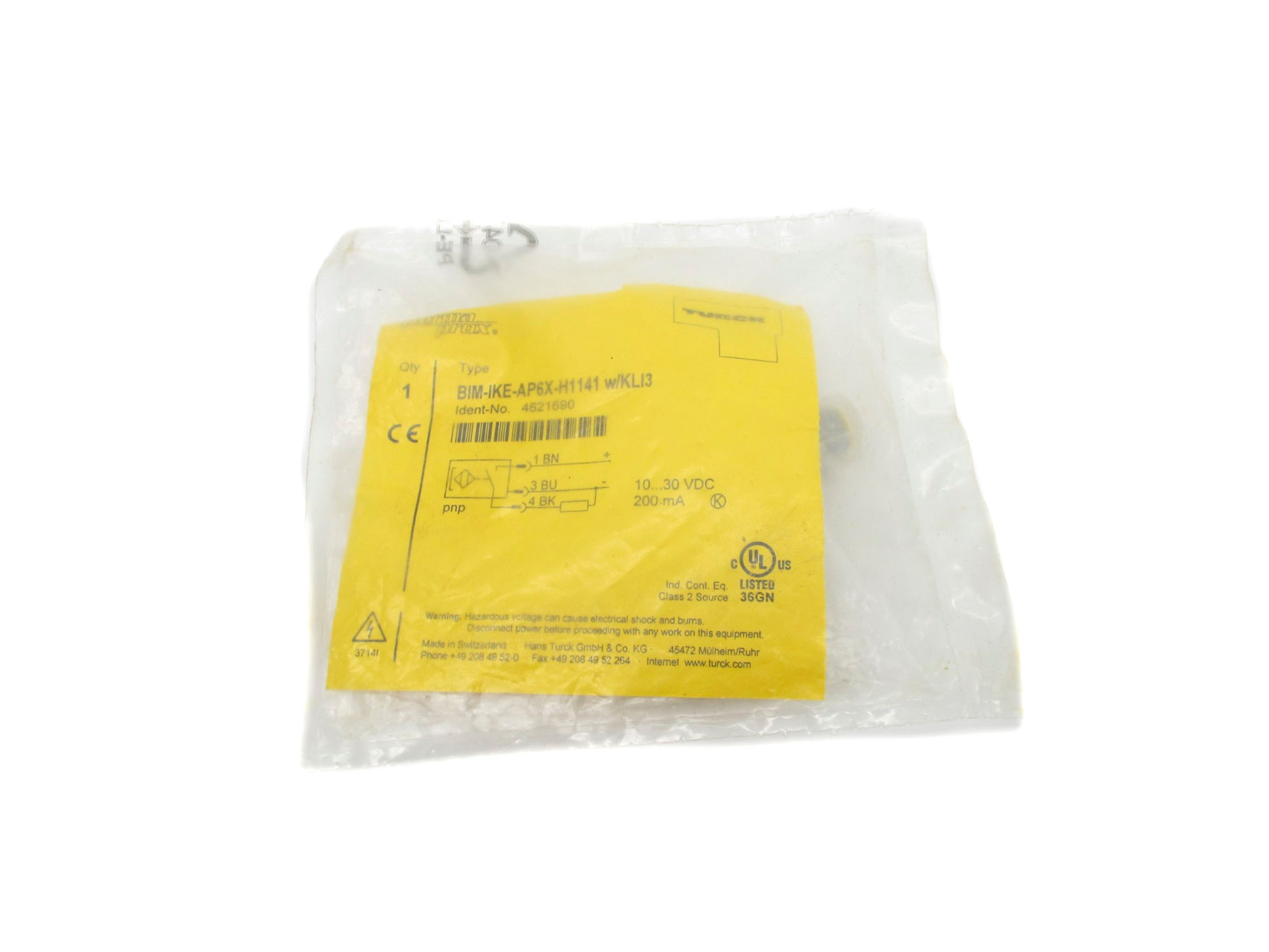 TURCK BIM-IKE-AP6X-H1141W/KLI3 NSMP