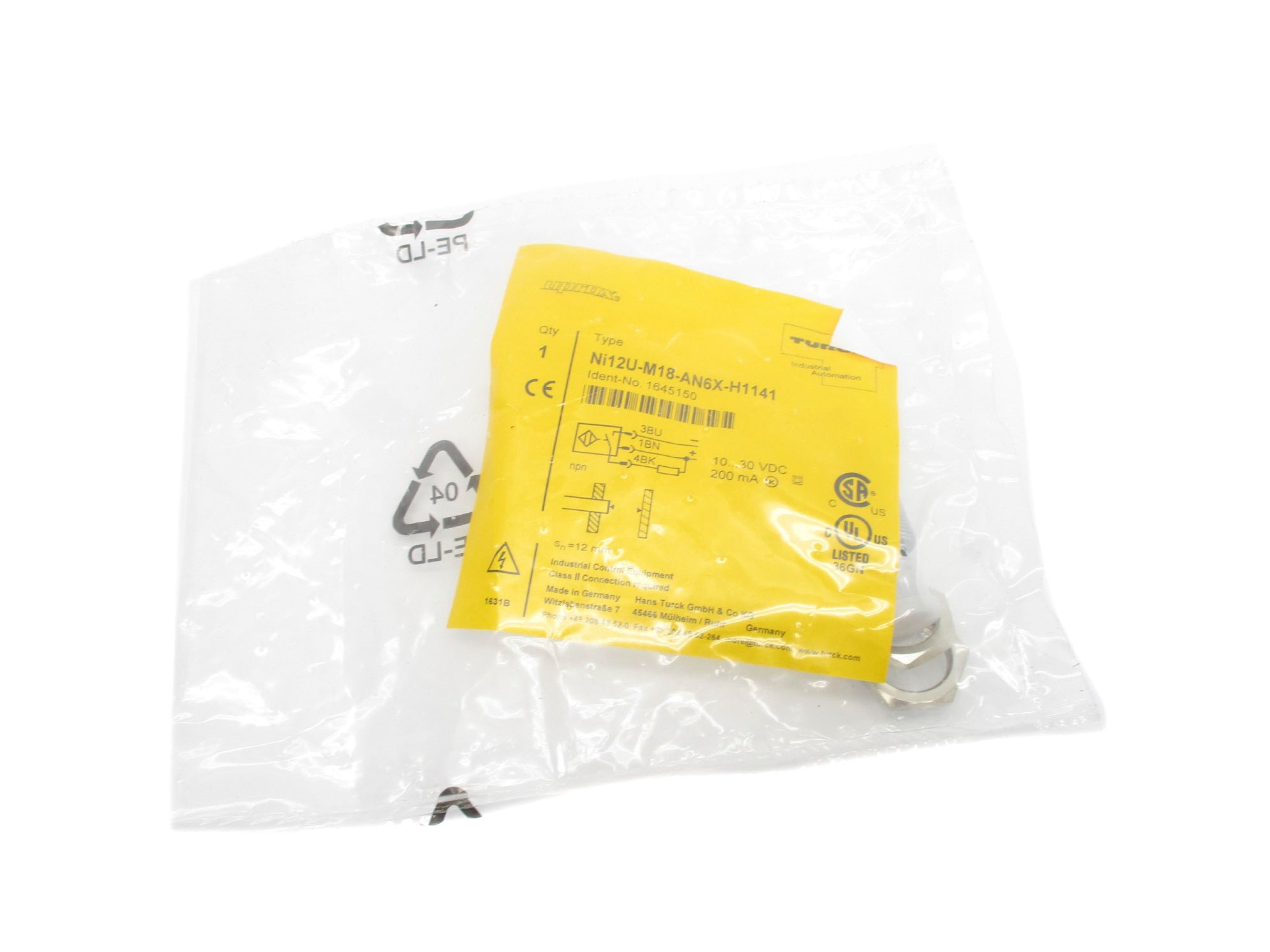 TURCK NI12U-M18-AN6X-H1141 NSMP