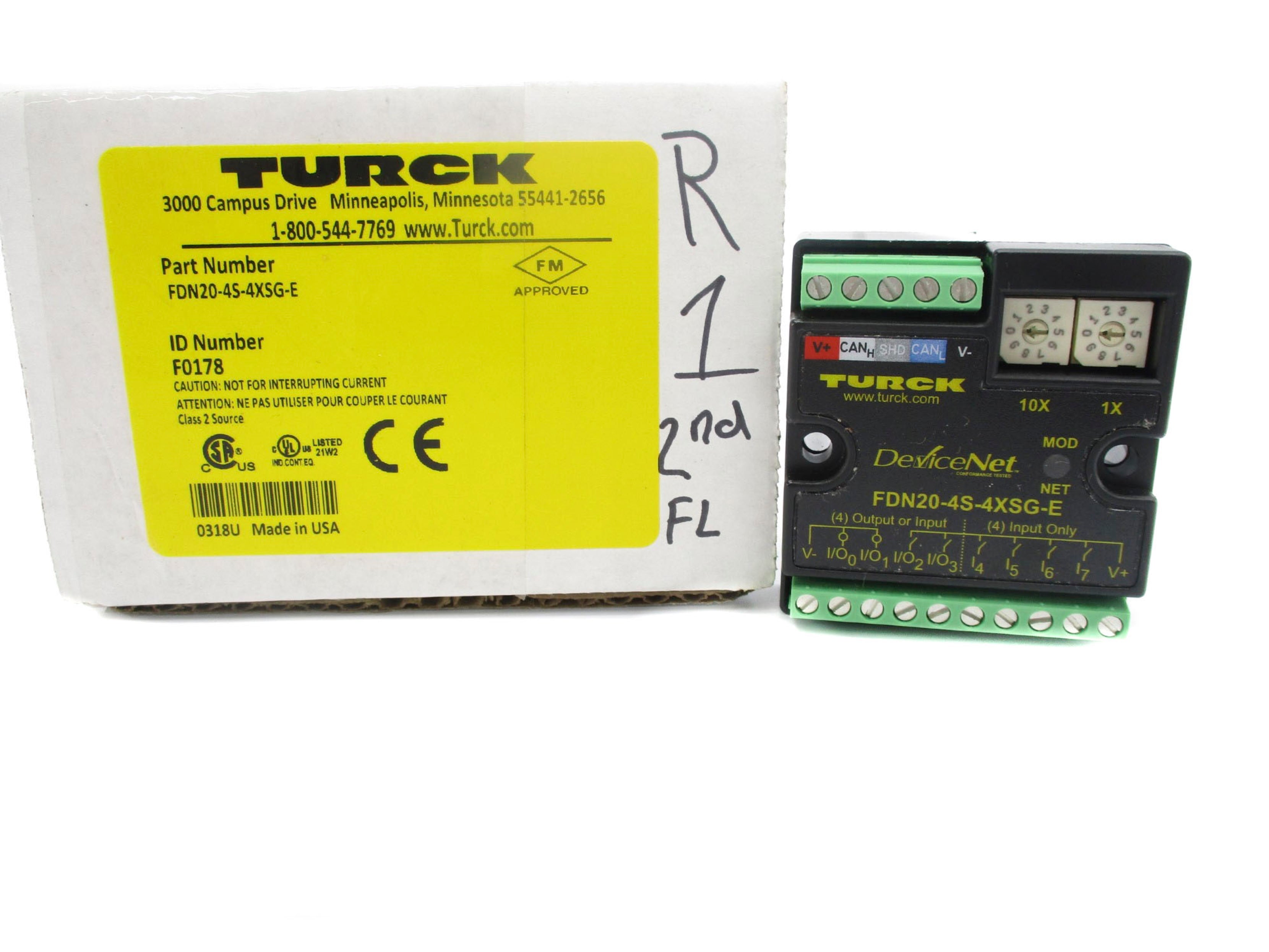 TURCK FDN20-4S-4XSG-E NSMP