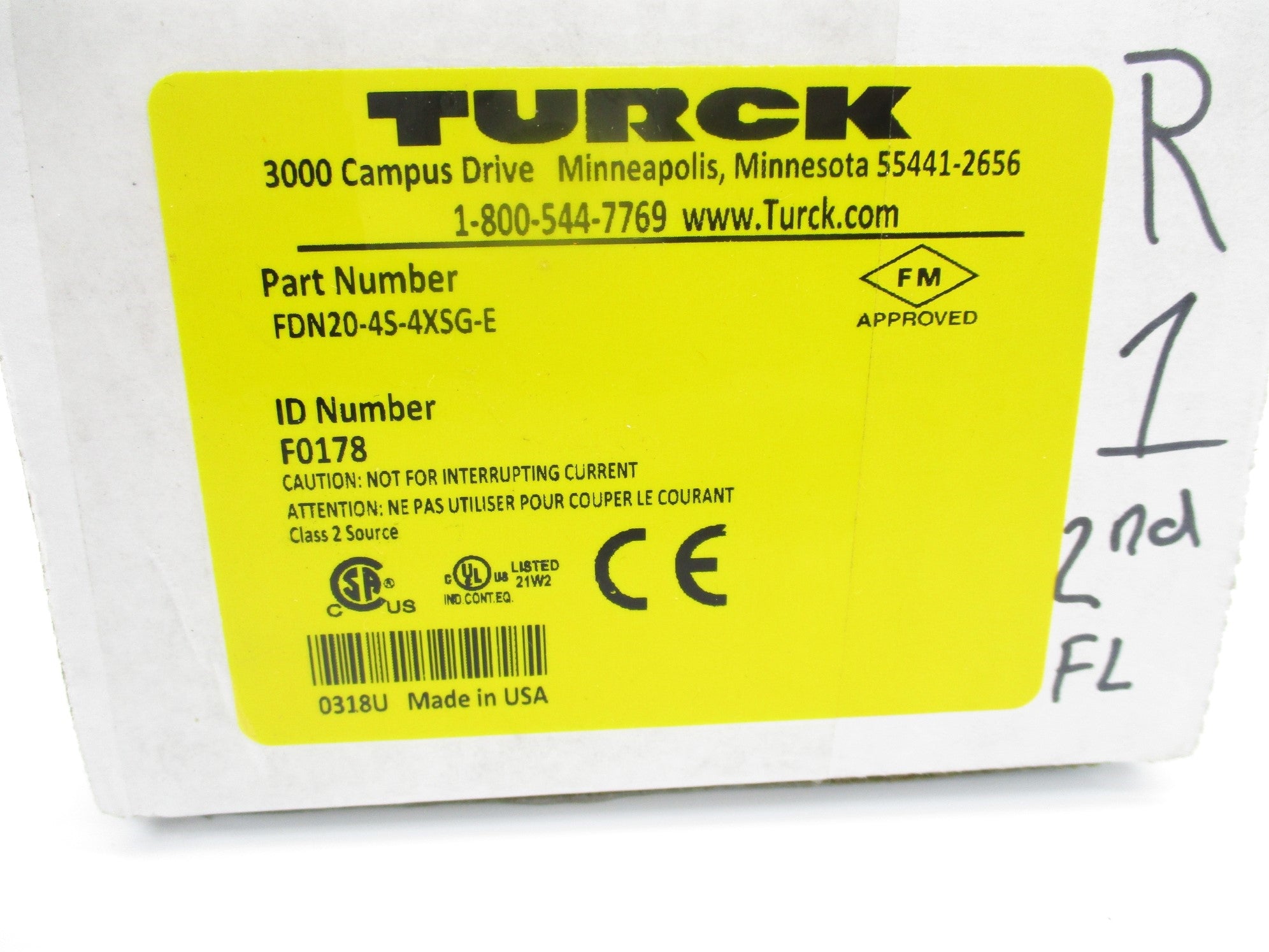 TURCK FDN20-4S-4XSG-E NSMP