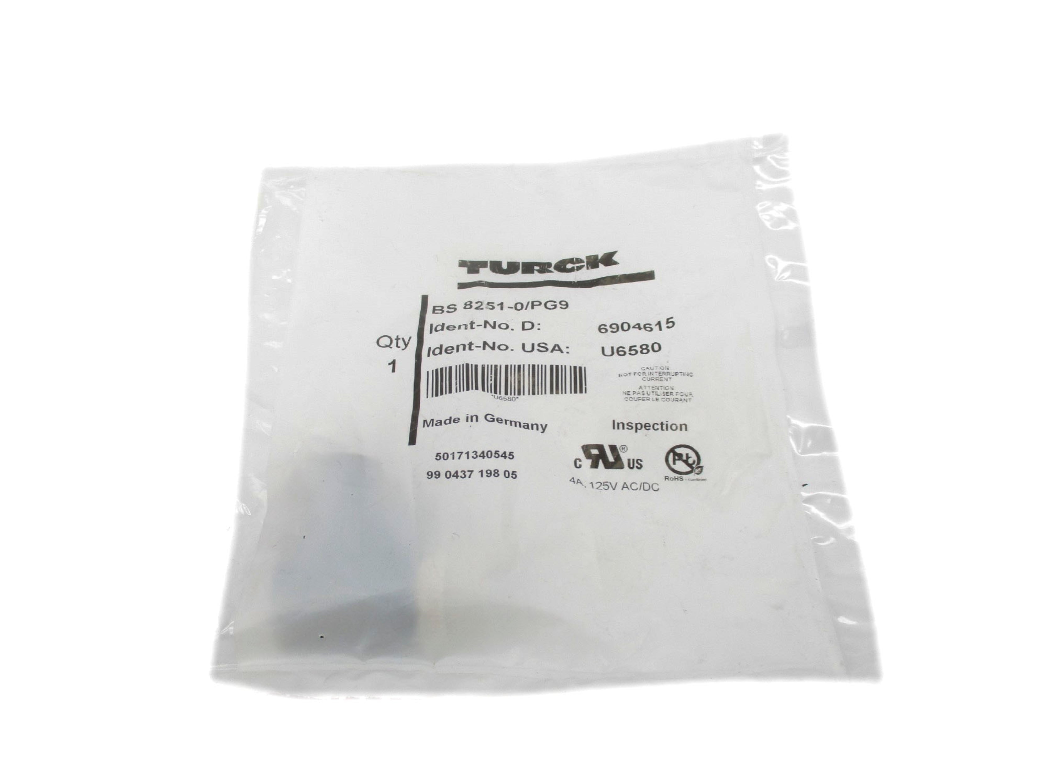 TURCK BS8251-0/PG9 NSMP
