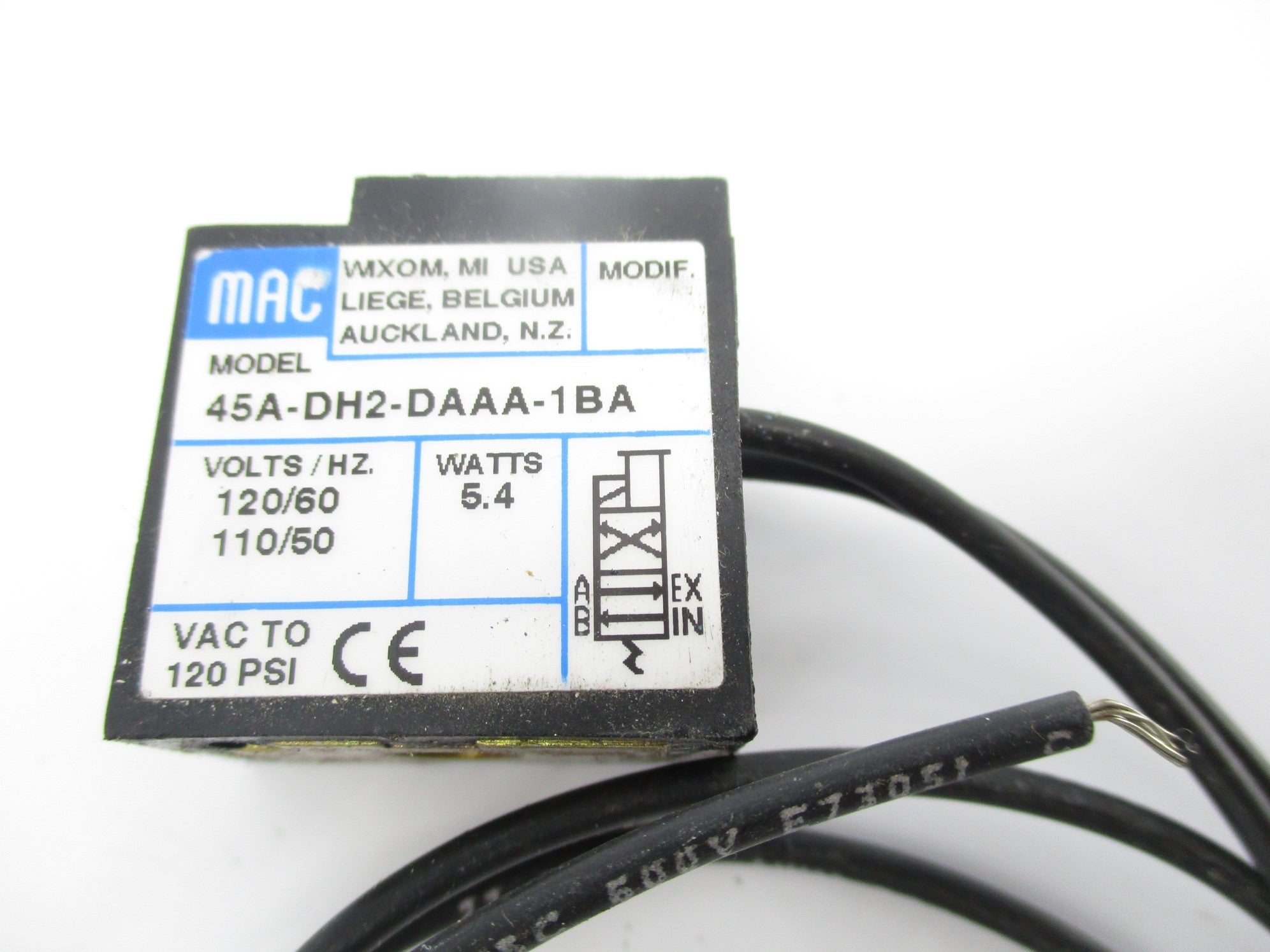 MAC 45A-DH2-DAAA-1BA 120/110 120PSI (AS PICTURED) NSNP