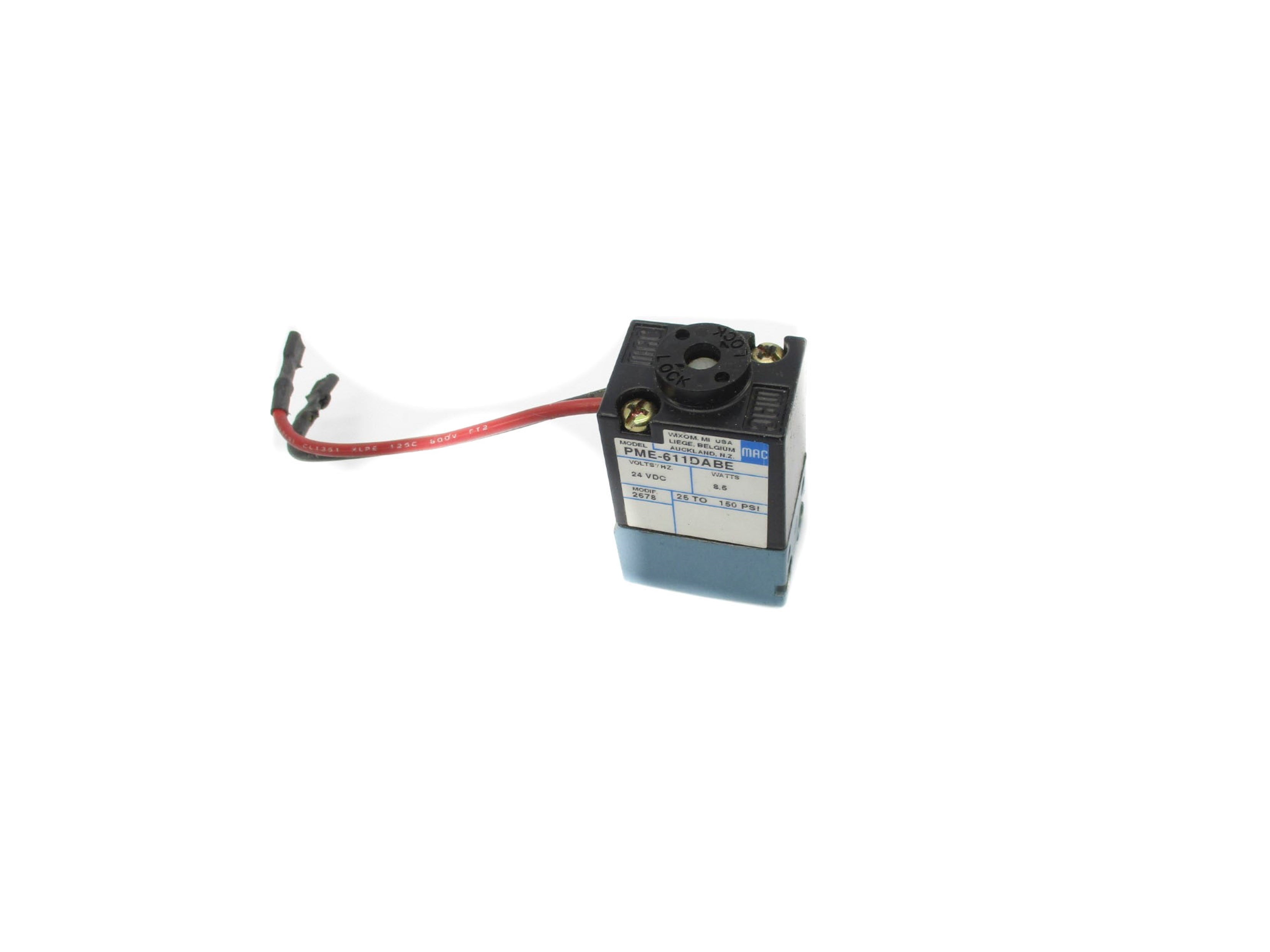MAC PME-611DABE 24VDC 25-150PSI NSNP