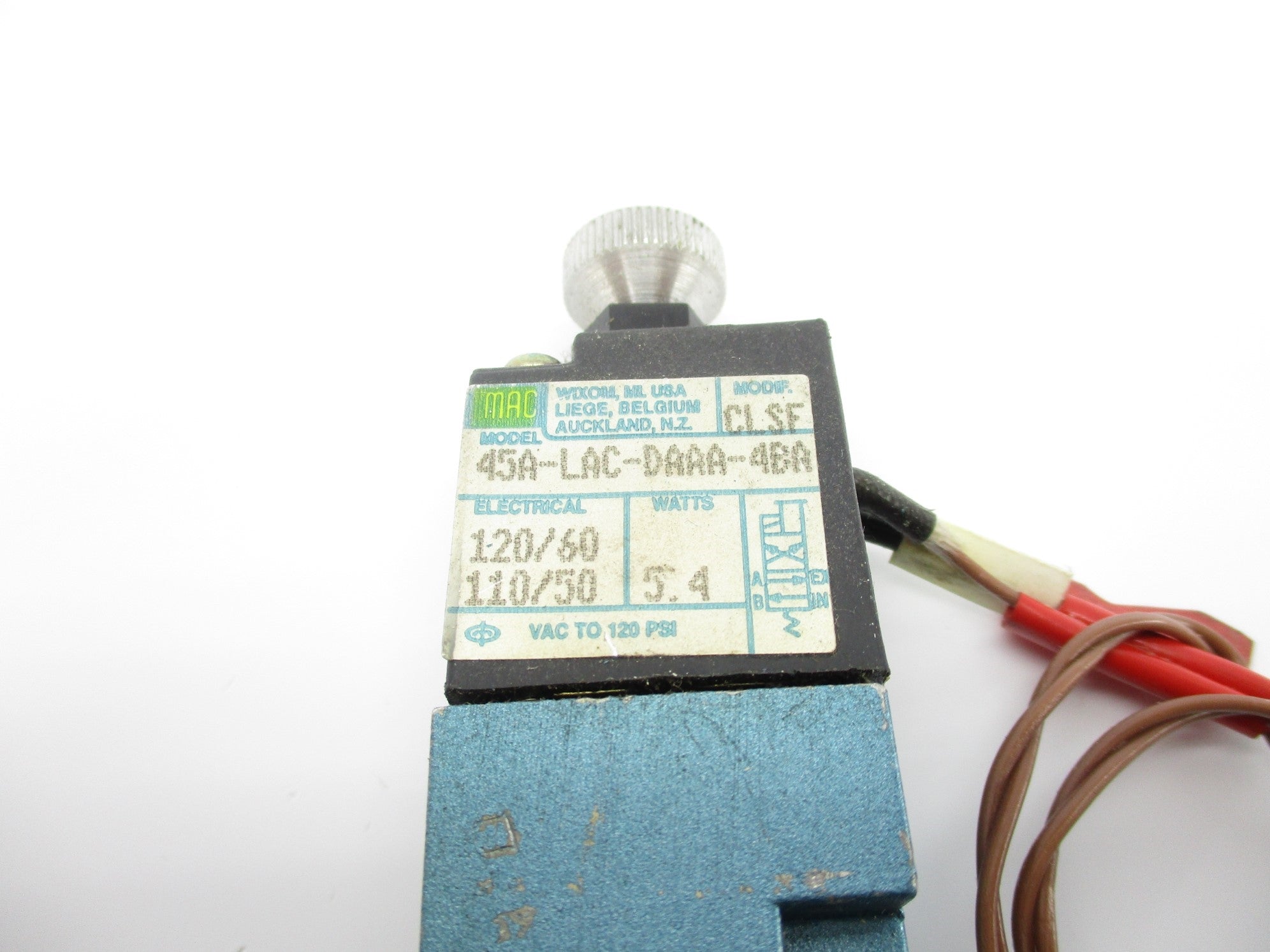 MAC 45A-LAC-DAAA-4BA 120/110V 120PSI NSNP