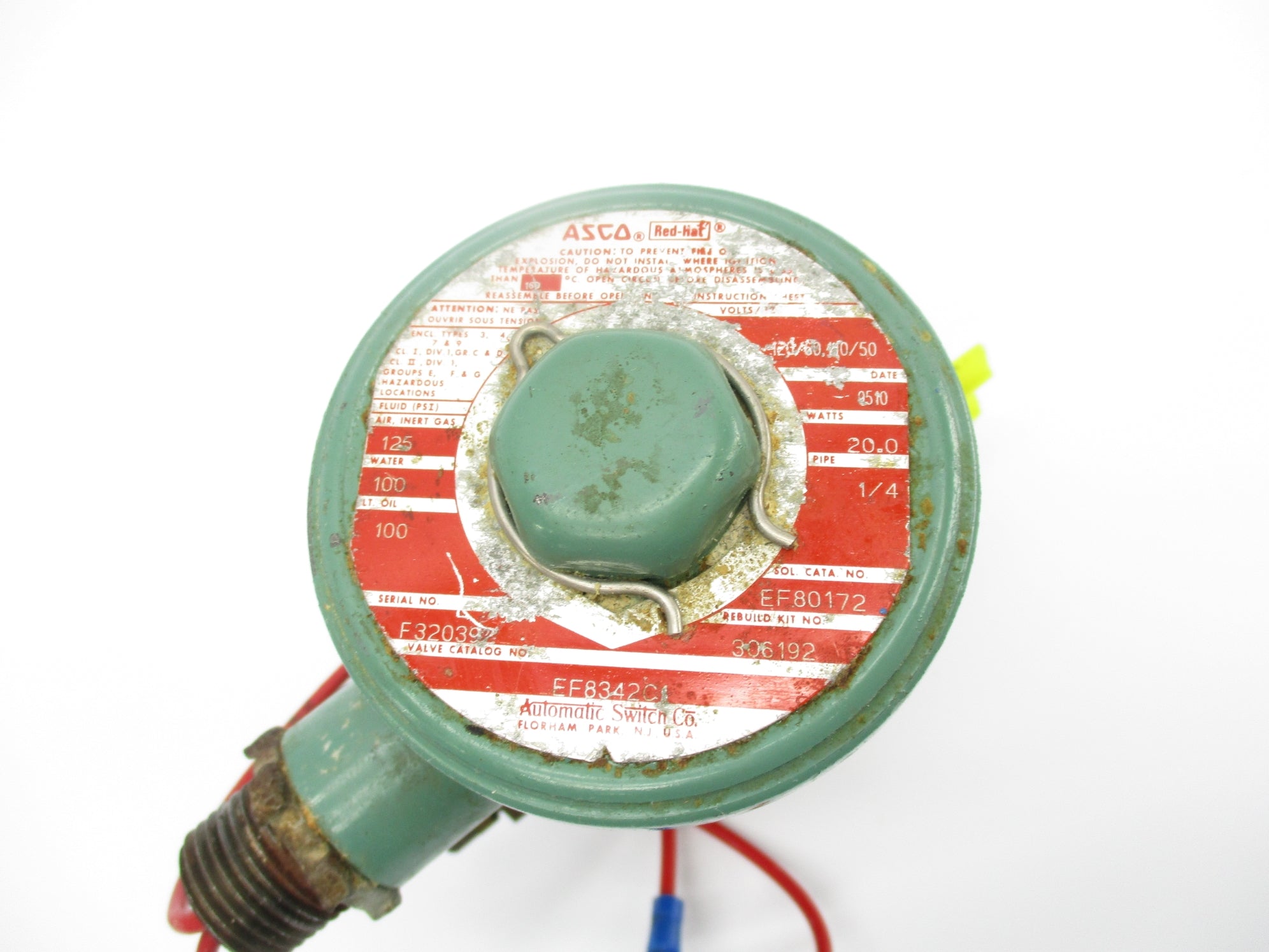 ASCO EF8342C1 120/140V 125/100PSI UNMP