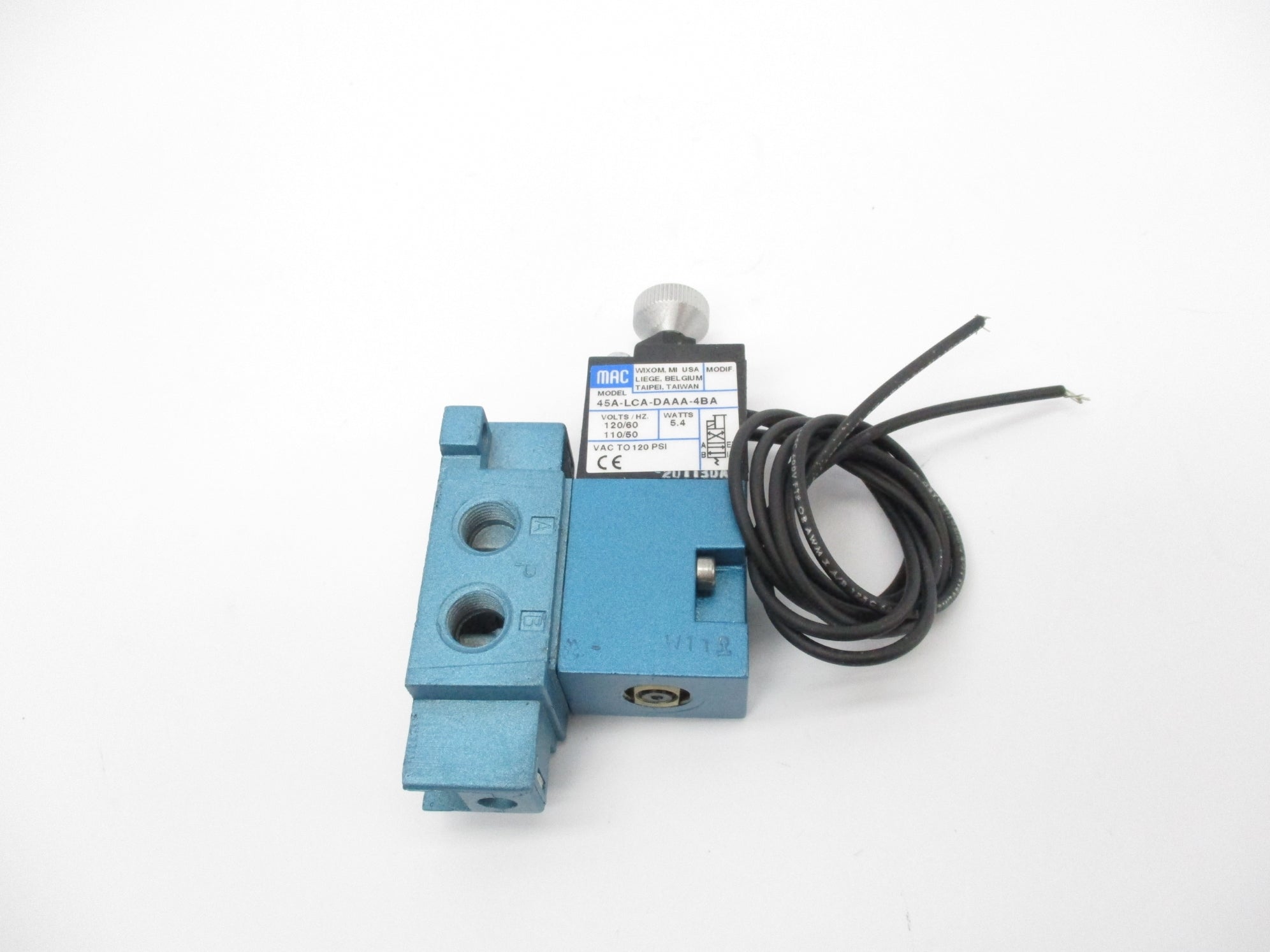 MAC 45A-LCA-DAAA-4BA 120/110V 120PSI NSMP