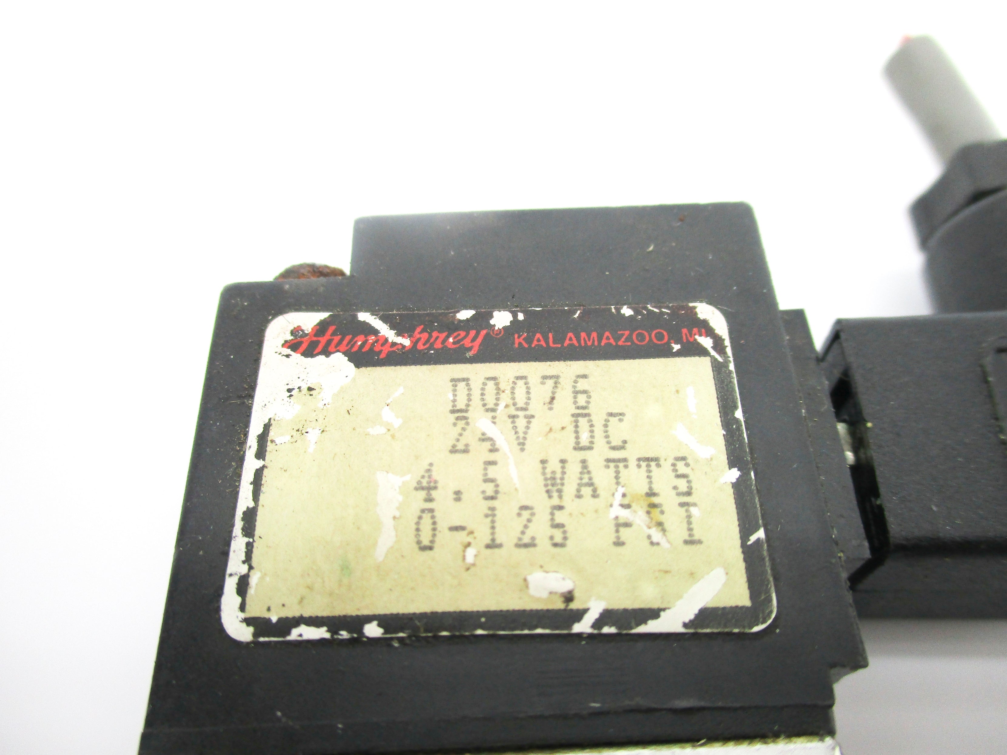 HUMPHREY D0076 24V 0-125PSI (AS PICTURED) UNMP