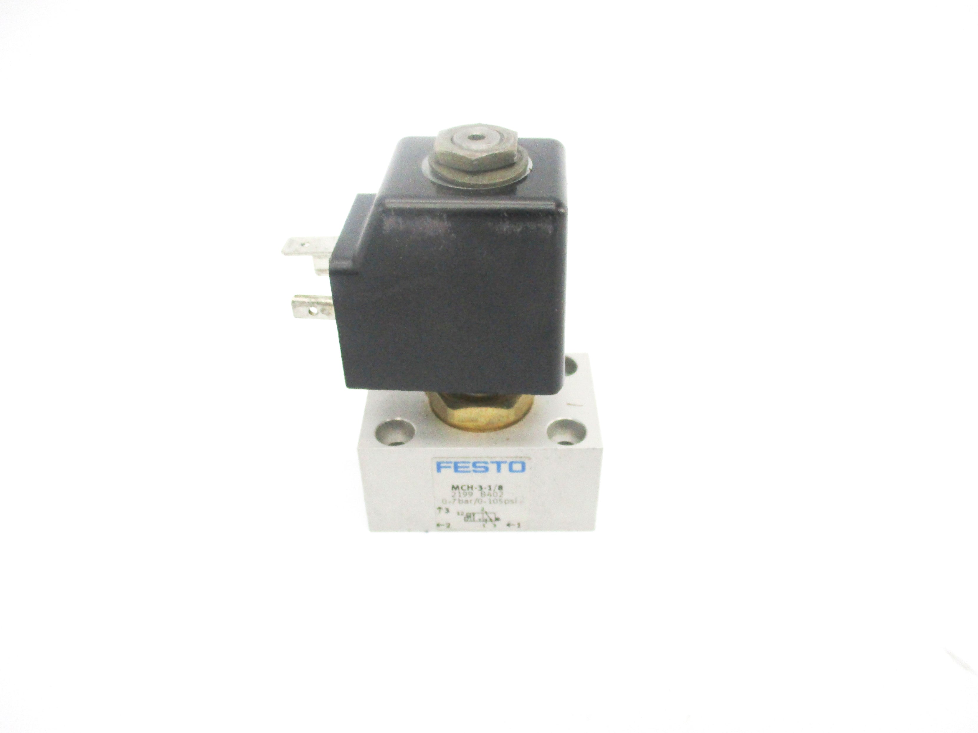 FESTO MCH-3-1/8 W/MSW-110AC-60 0-105PSI 110V (AS PICTURED) NSNP