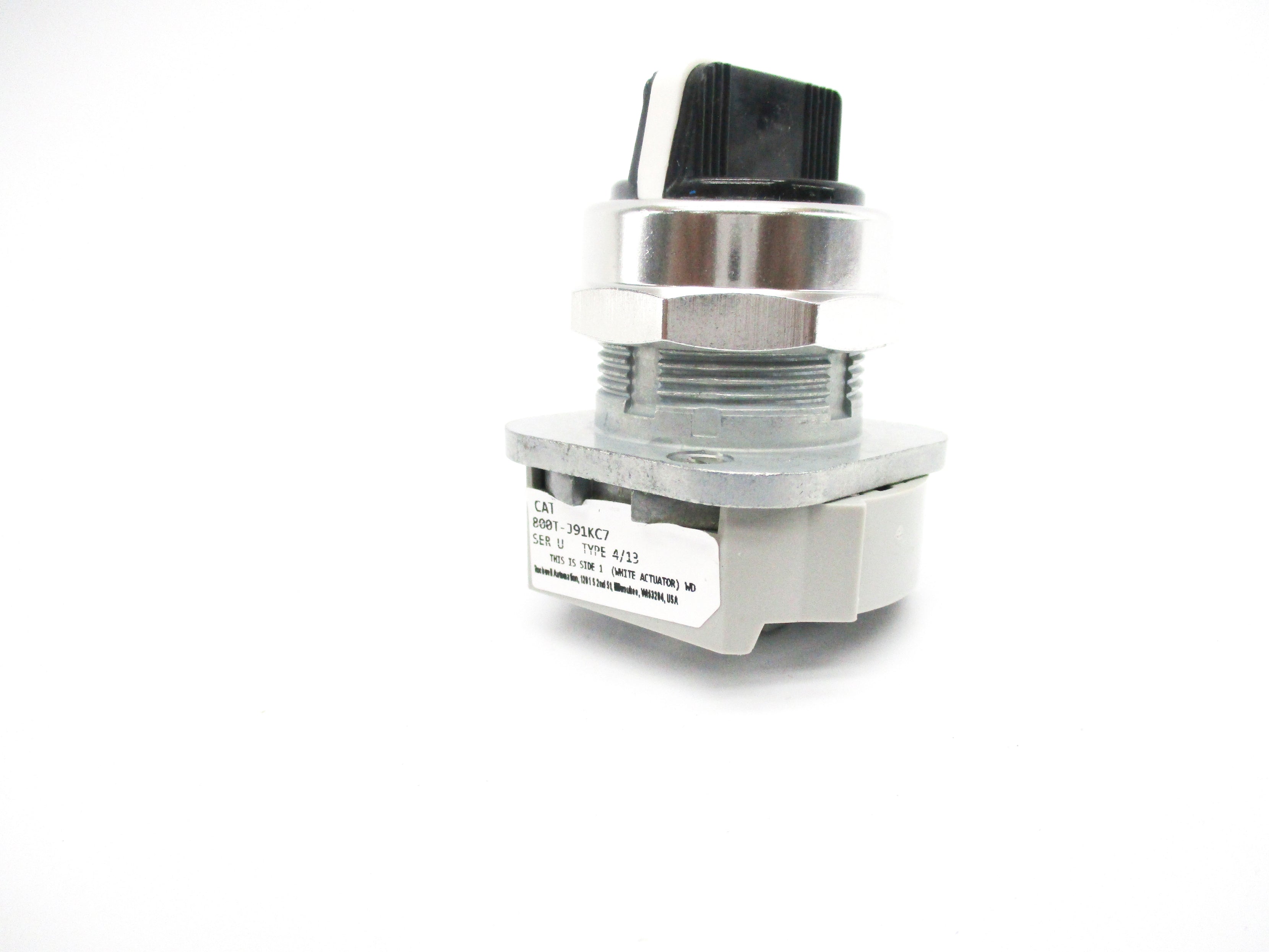 ALLEN BRADLEY 800T-J91KC7 SER. U (WH) NSMP