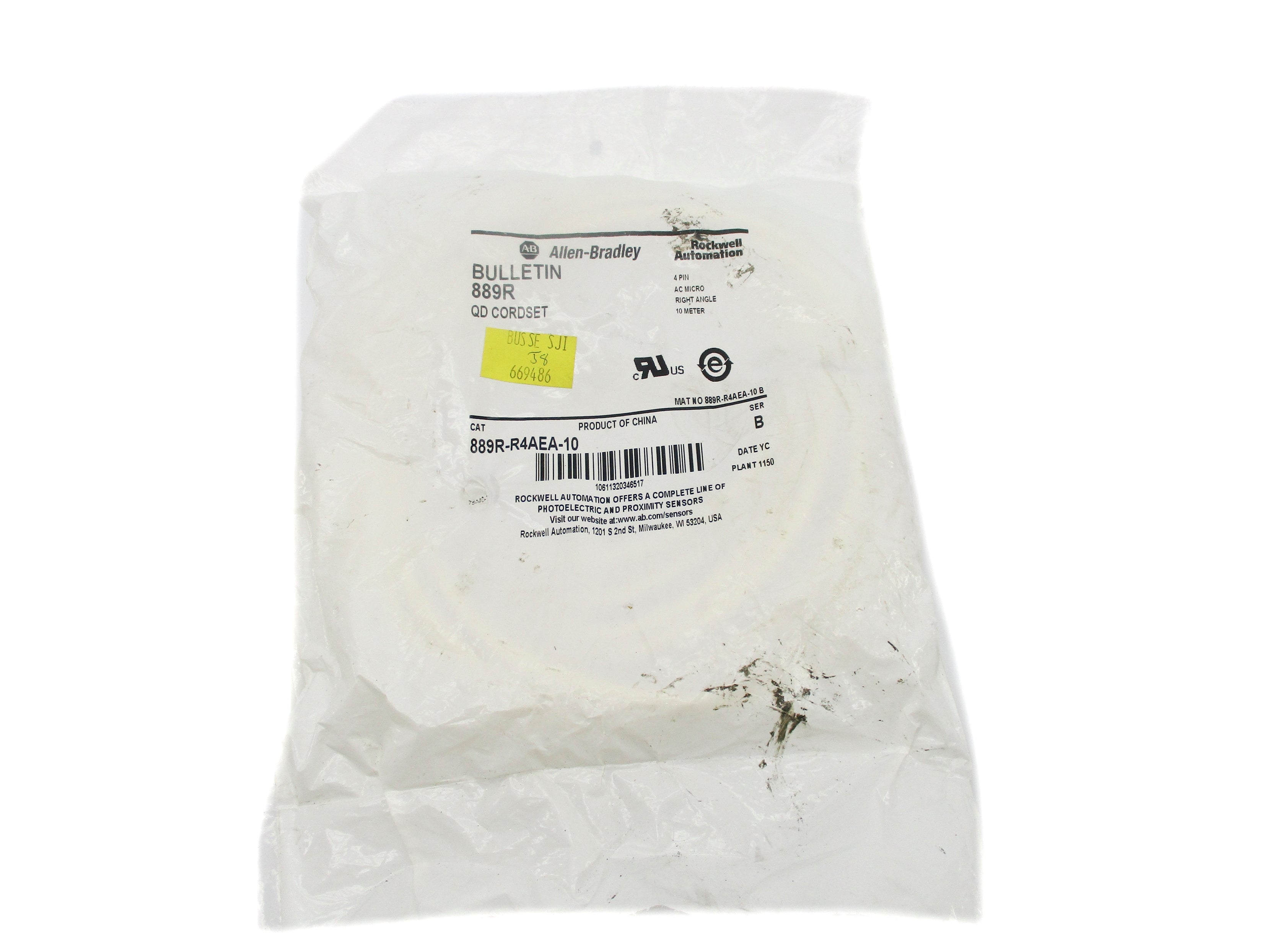 ALLEN BRADLEY 889R-R4AEA-10 SER. B NSMP