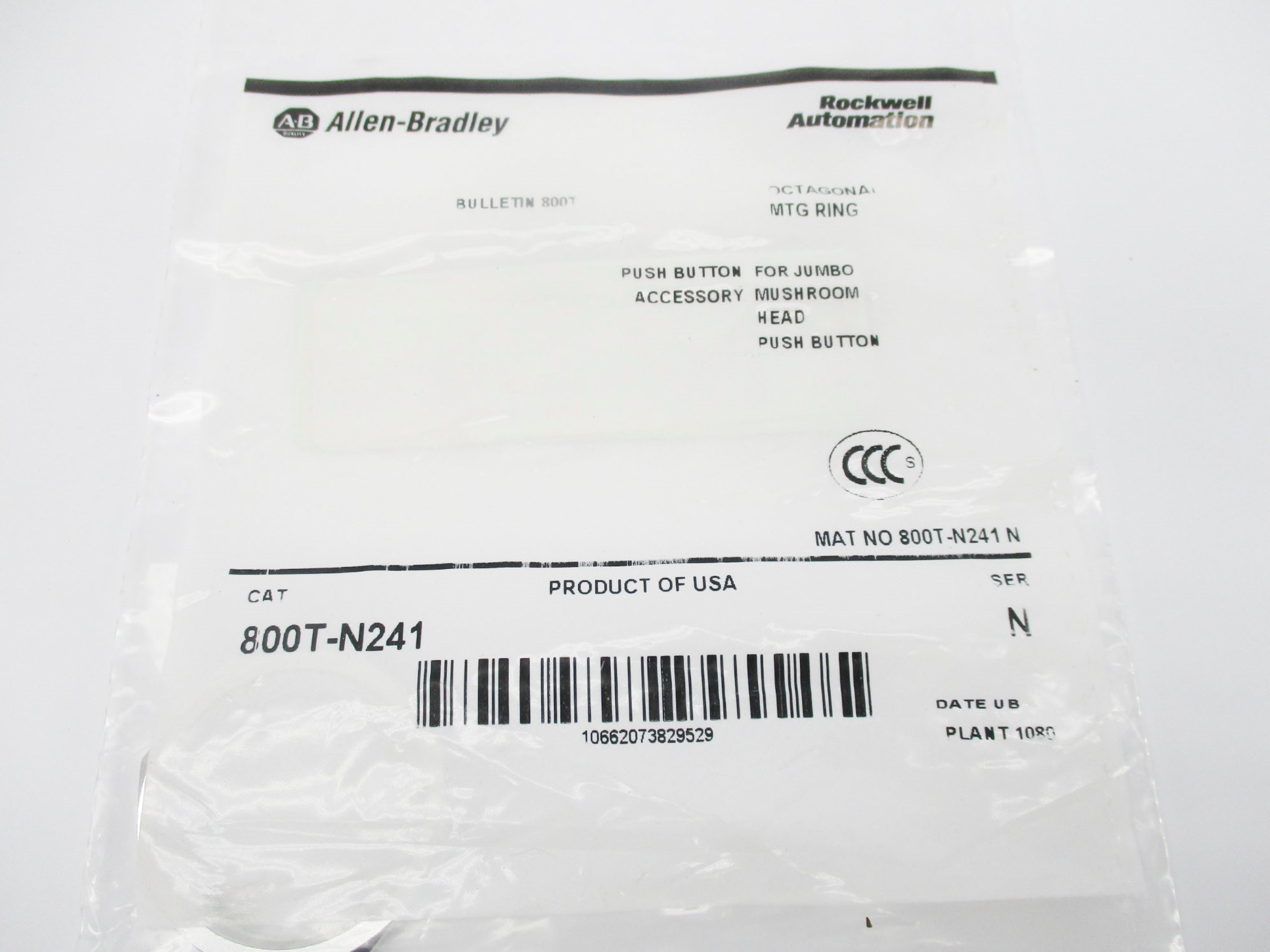 INDUSTRIAL SPARE PART 800T-N241 SER. N NSMP