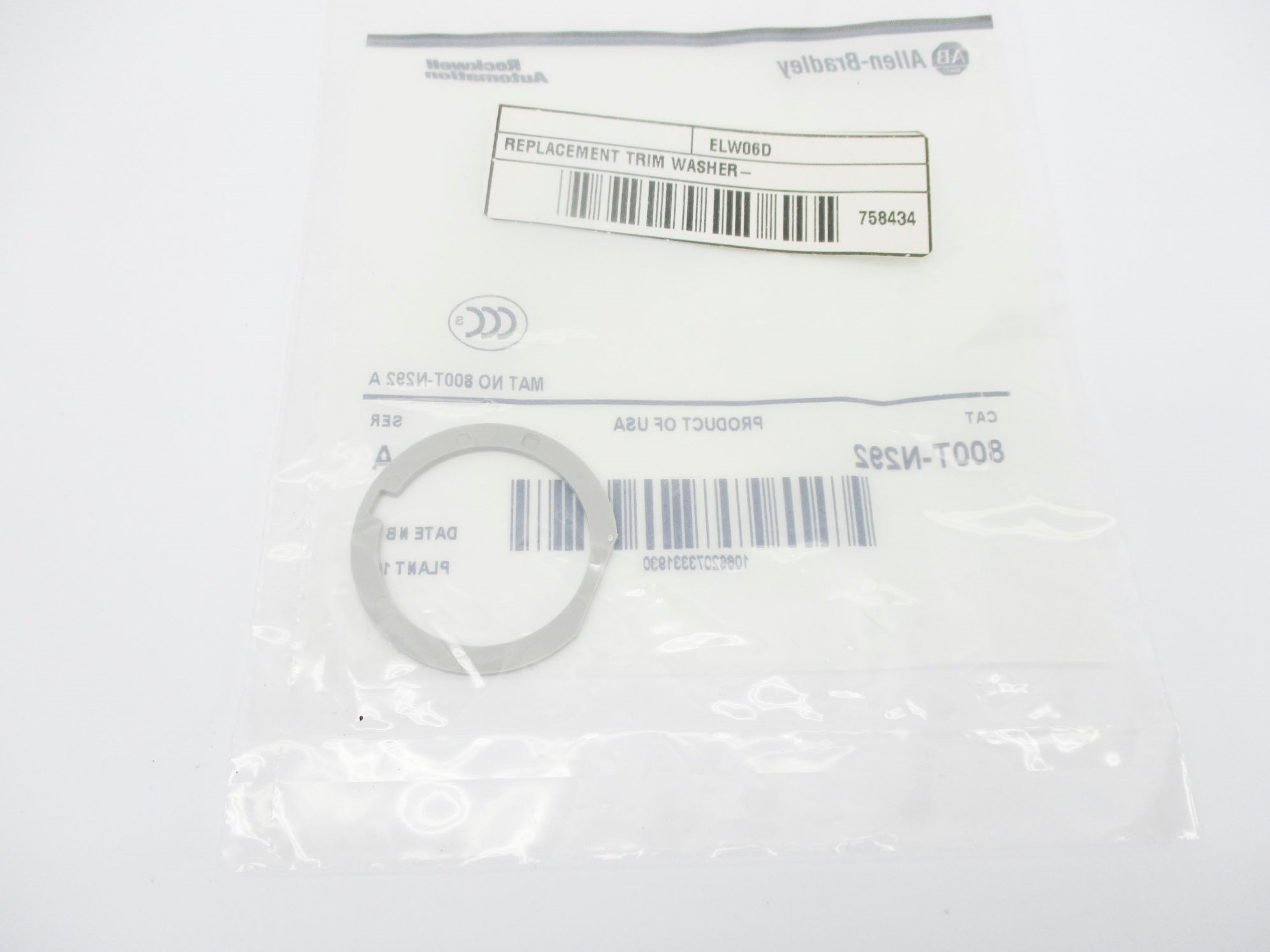 INDUSTRIAL SPARE PART 800T-N292 SER. A NSMP