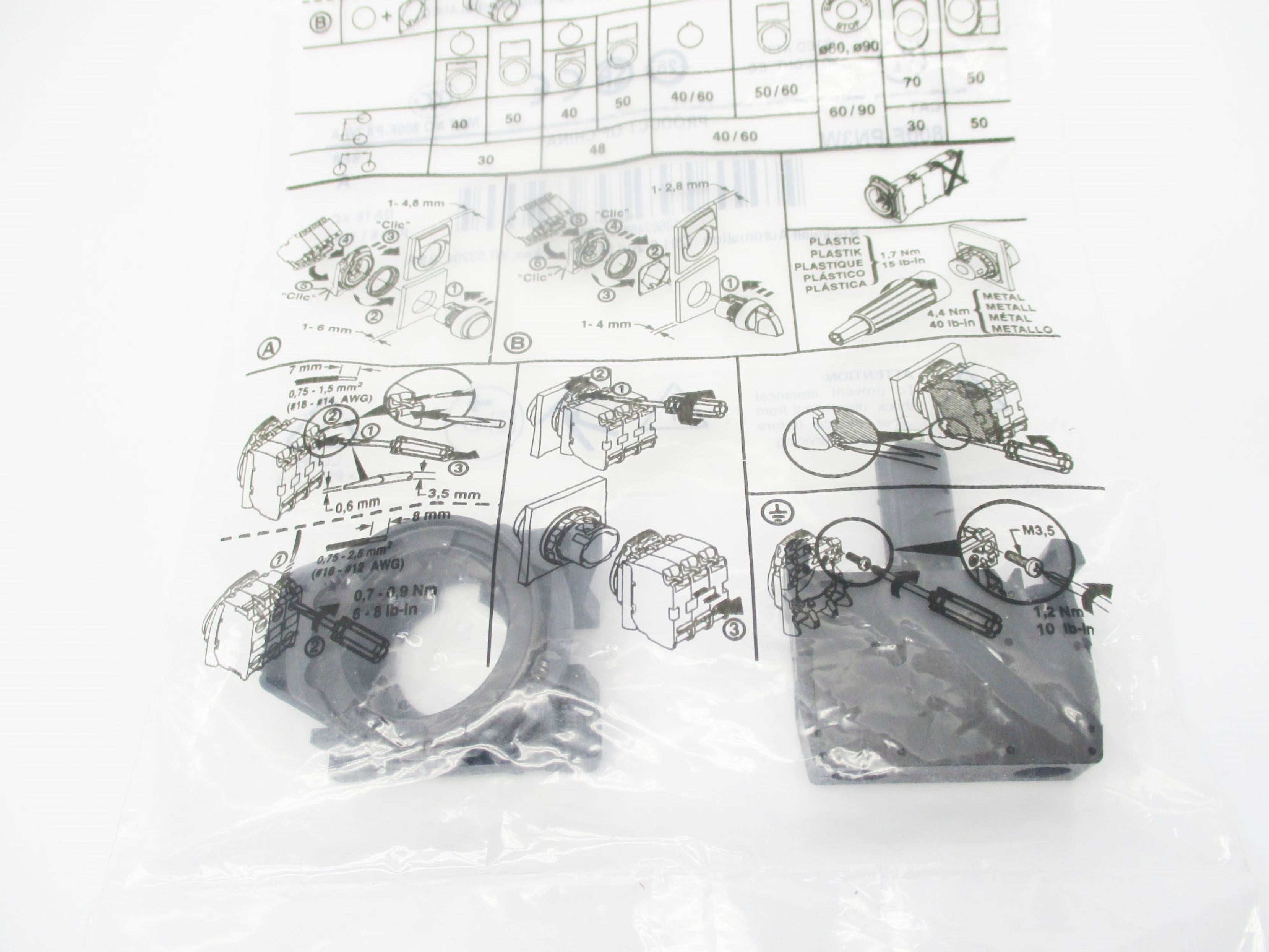 INDUSTRIAL SPARE PART 800F-PN3W SER. A 24V NSMP