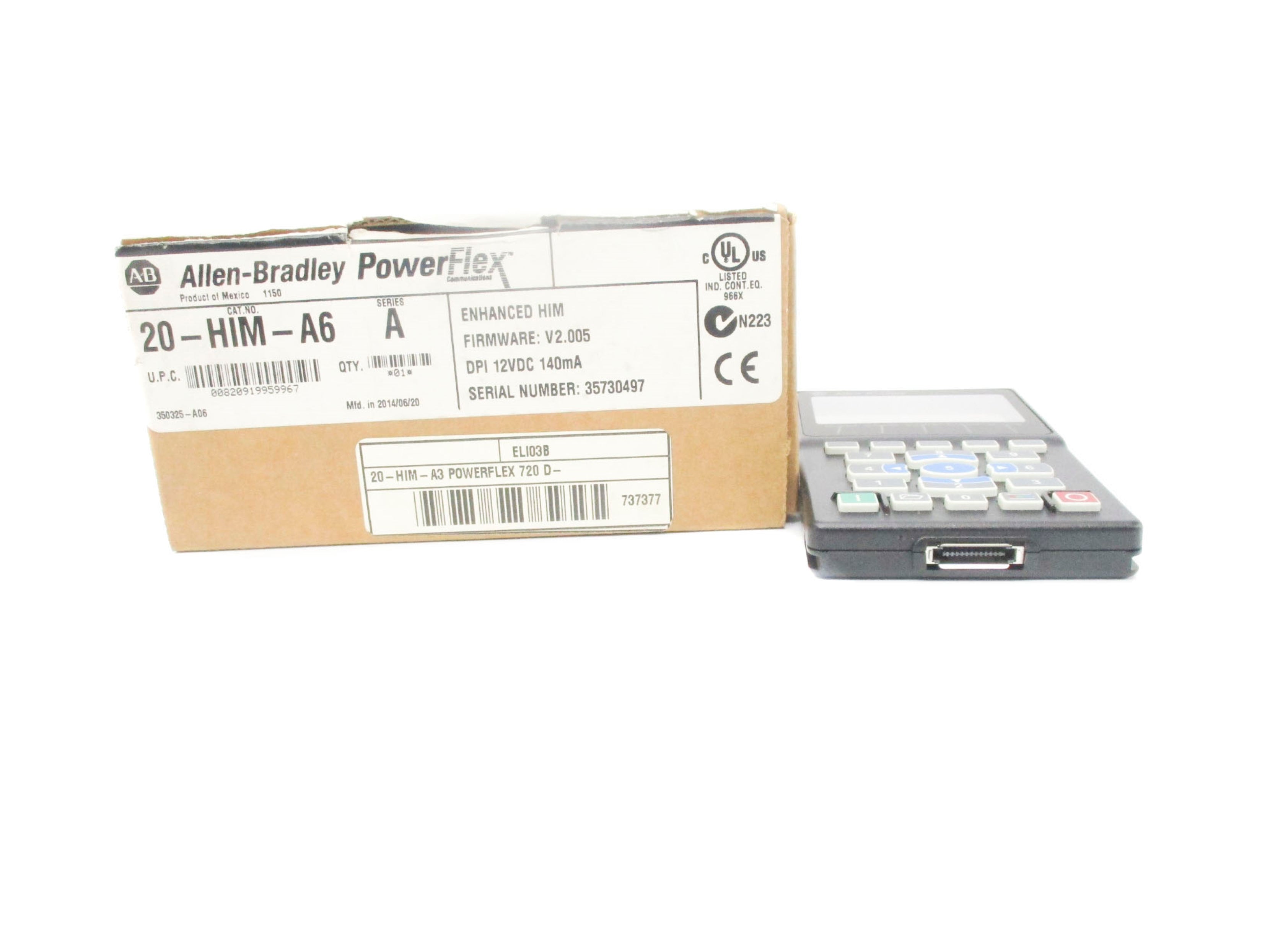 INDUSTRIAL SPARE PART 20-HIM-A6 SER. A 12VDC F/W 2.005 NSMP