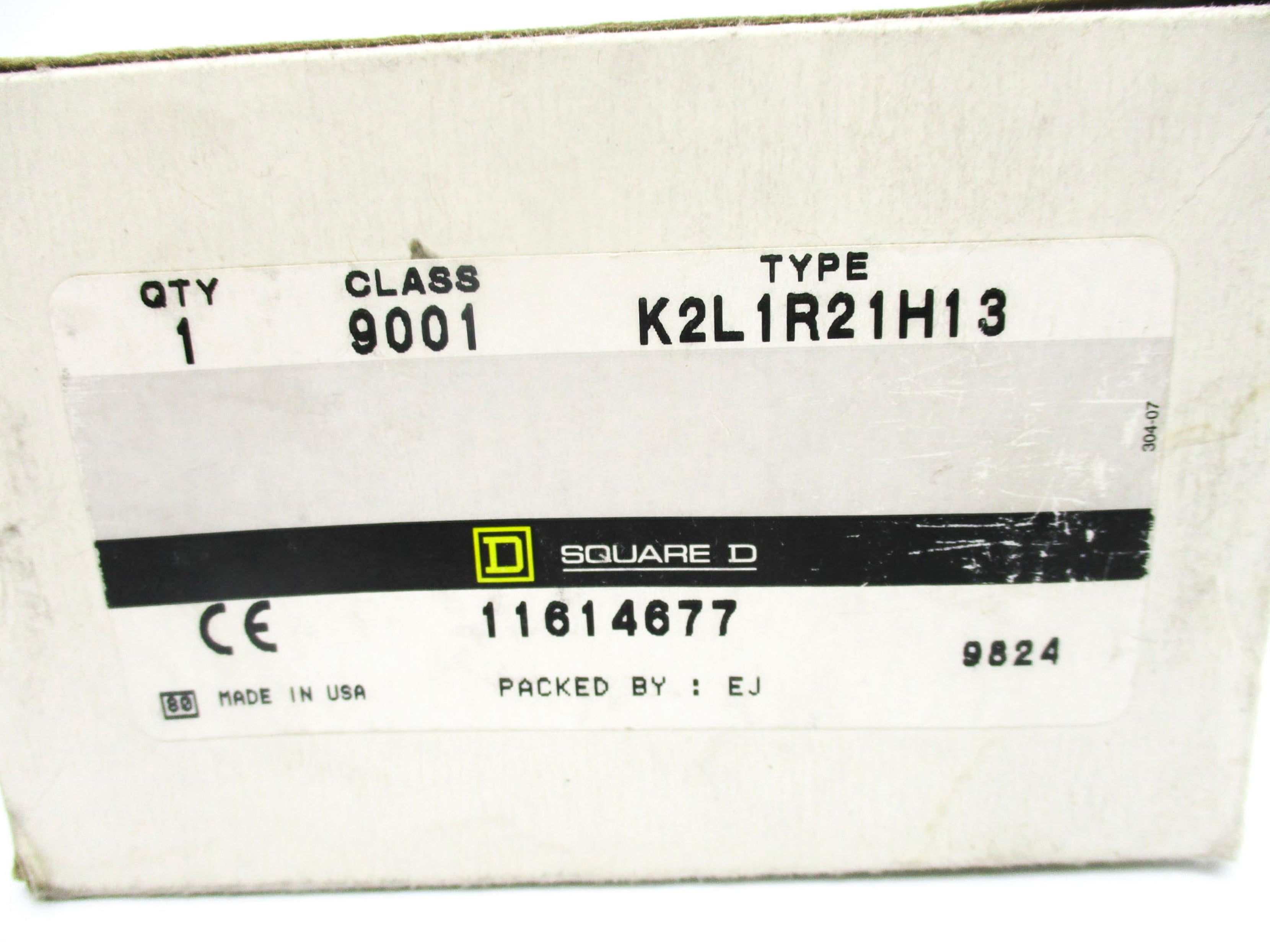 SQUARE D 9001K2L1R21H13 NSMP