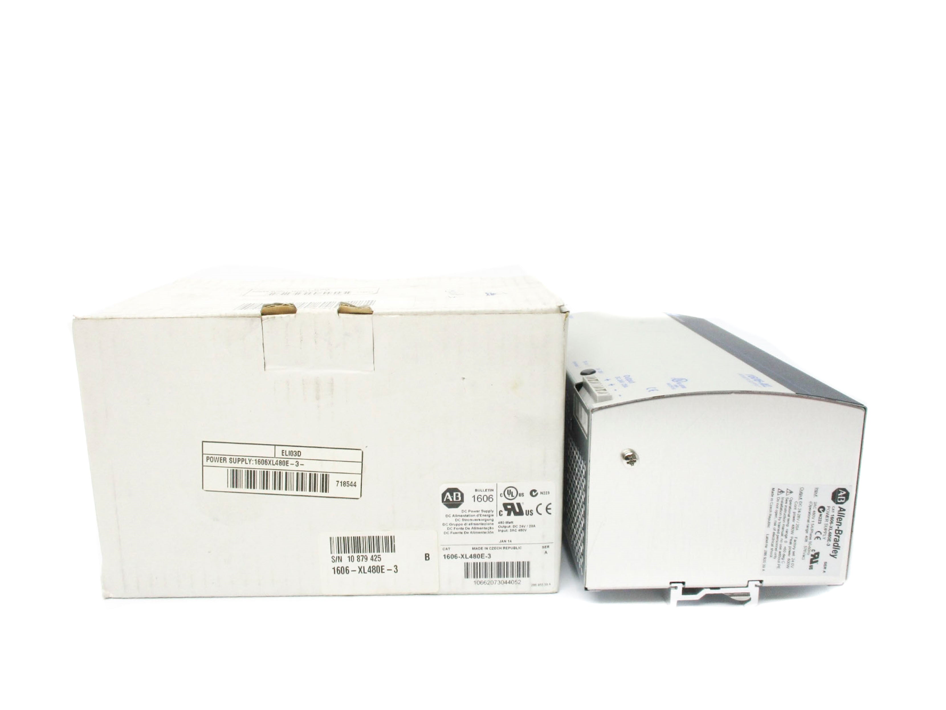ALLEN BRADEY 1606-XL480E-3 SER. A 480V 1.5A NSMP
