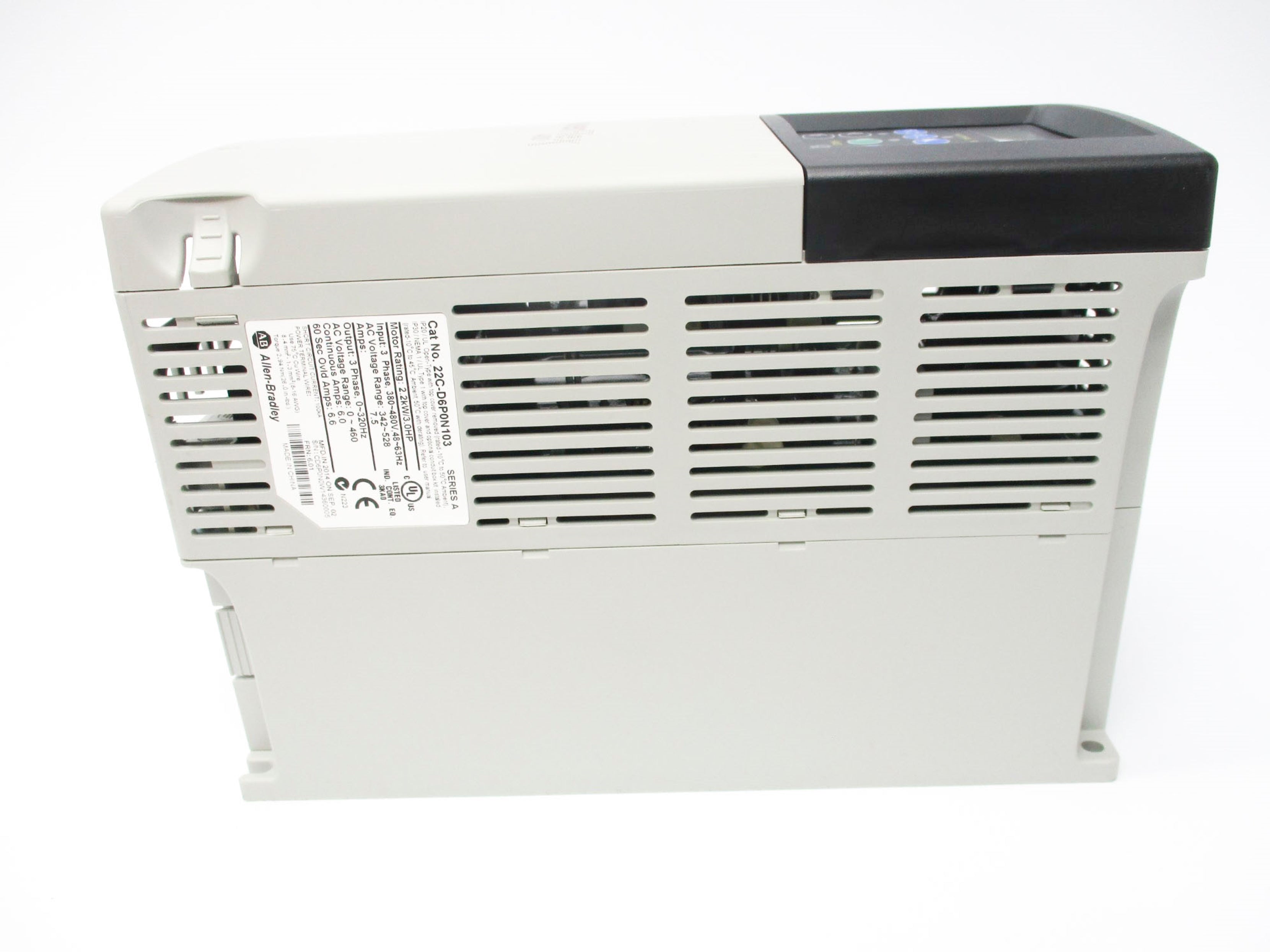 ALLEN BRADLEY 22C-D6P0N103 SER. A F/W 6.01 NSMP