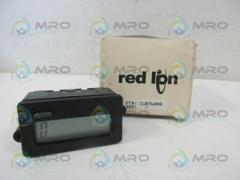 RED LION CUB7W000 COUNTER POSITIVE REFLECTIVE *NEW IN BOX*