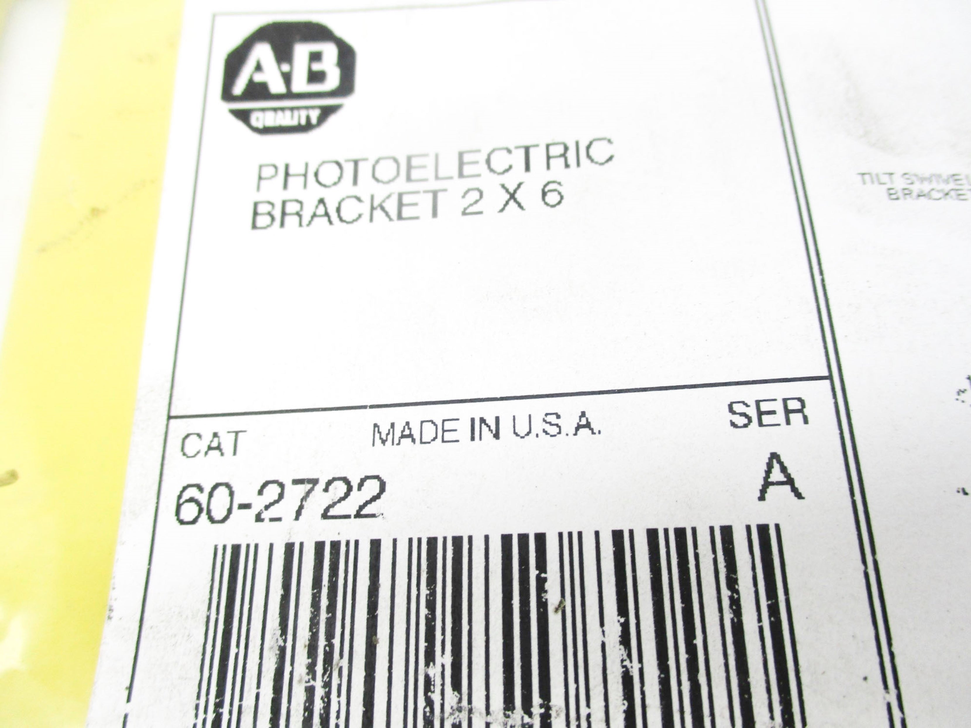 ALLEN BRADLEY 60-2722 SER. A NSMP