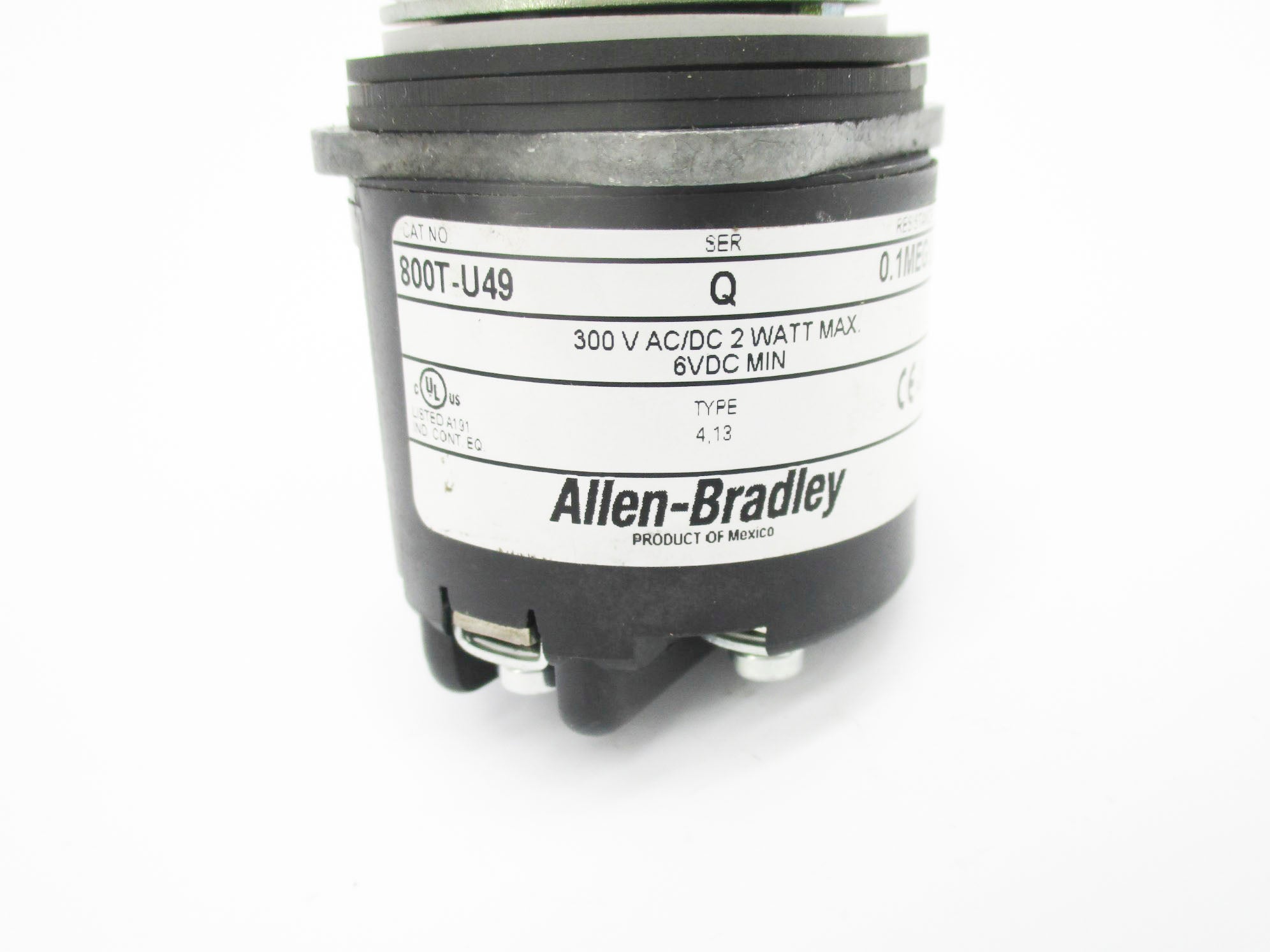 ALLEN BRADLEY 800T-U49 SER. Q NSNP